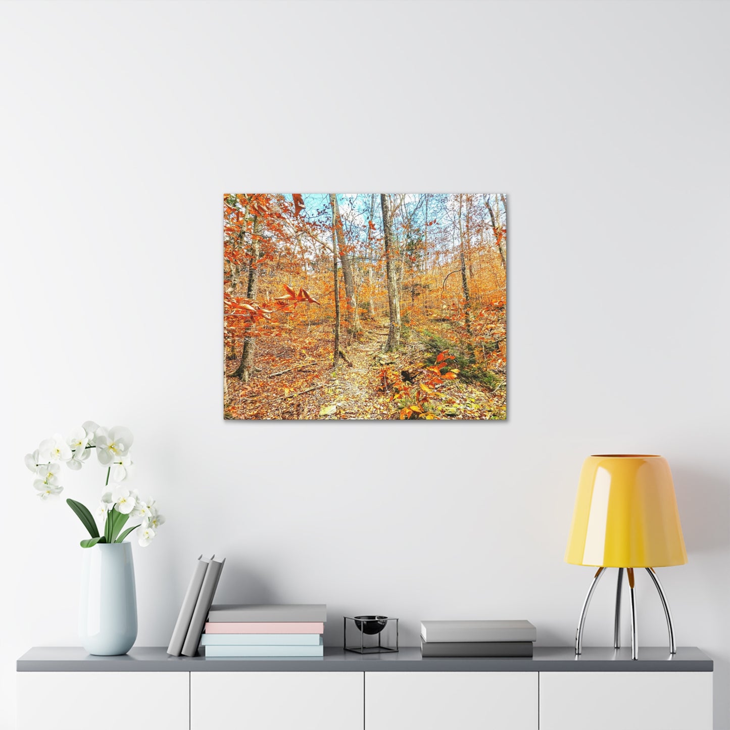 Appalachian Trail Fall Canvas Art Print