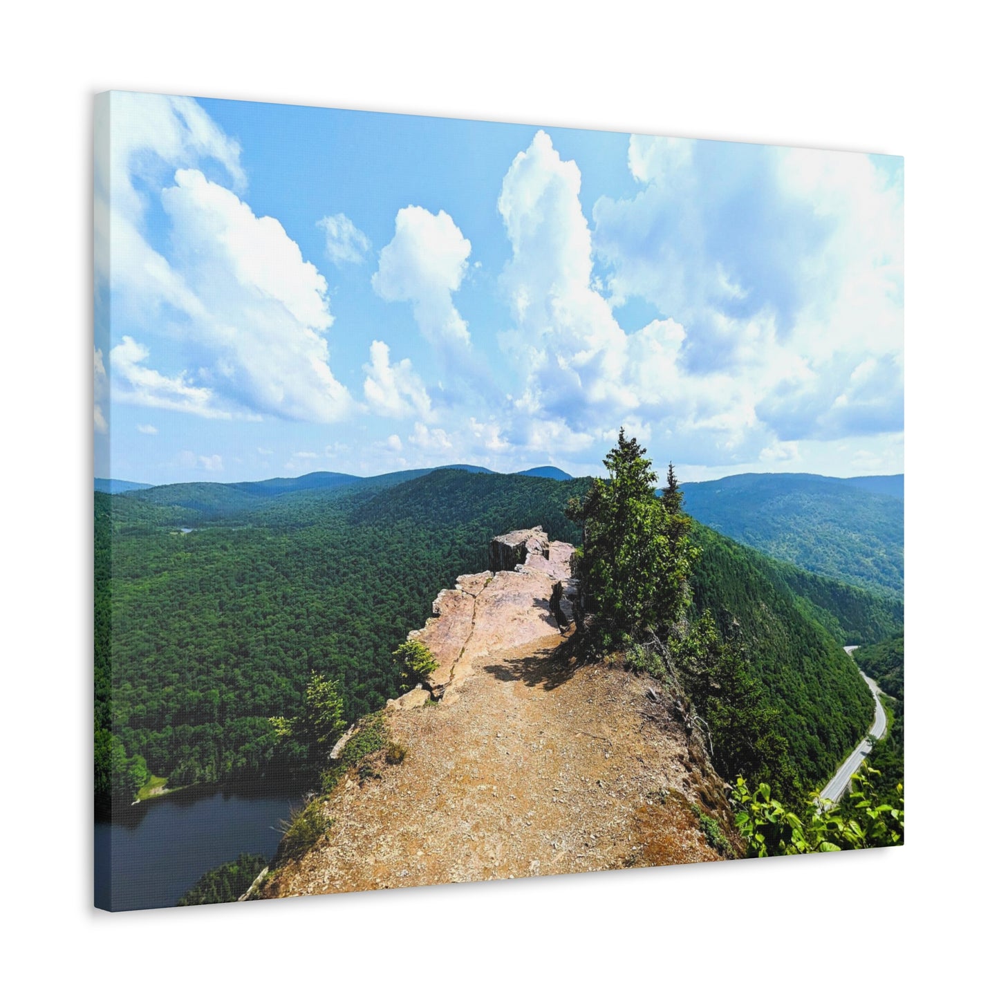 Table Rock Canvas Art Print