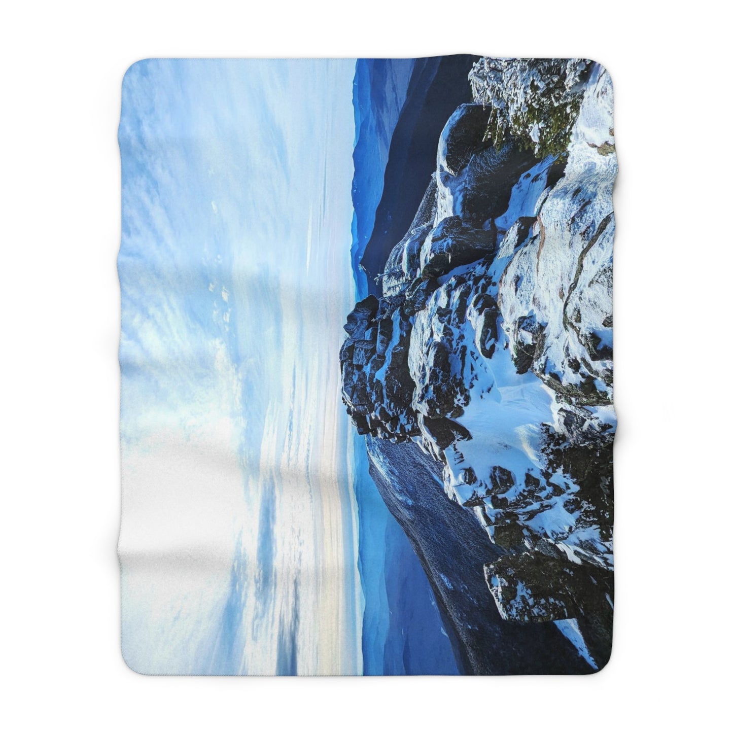 Franconia Ridge Sherpa Fleece Blanket