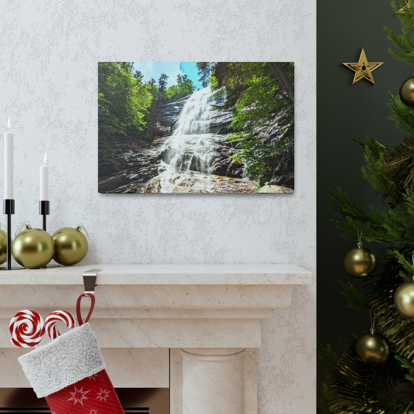 Arethusa Falls Canvas Art Print