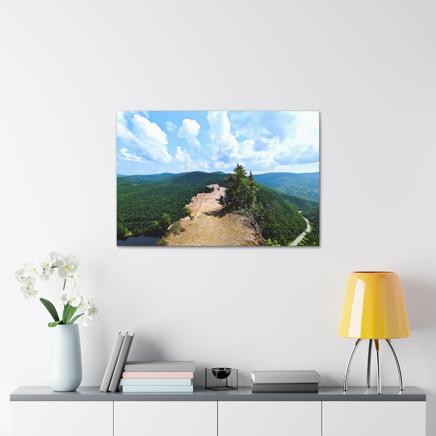 Table Rock Canvas Art Print