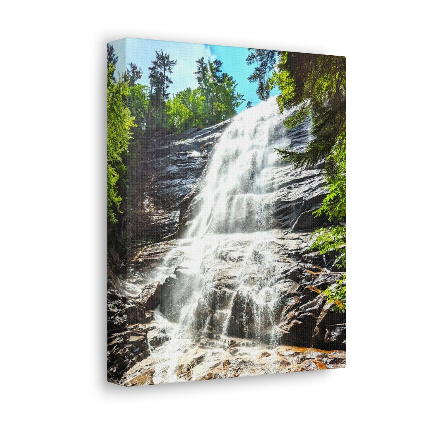 Arethusa Falls Canvas Art Print