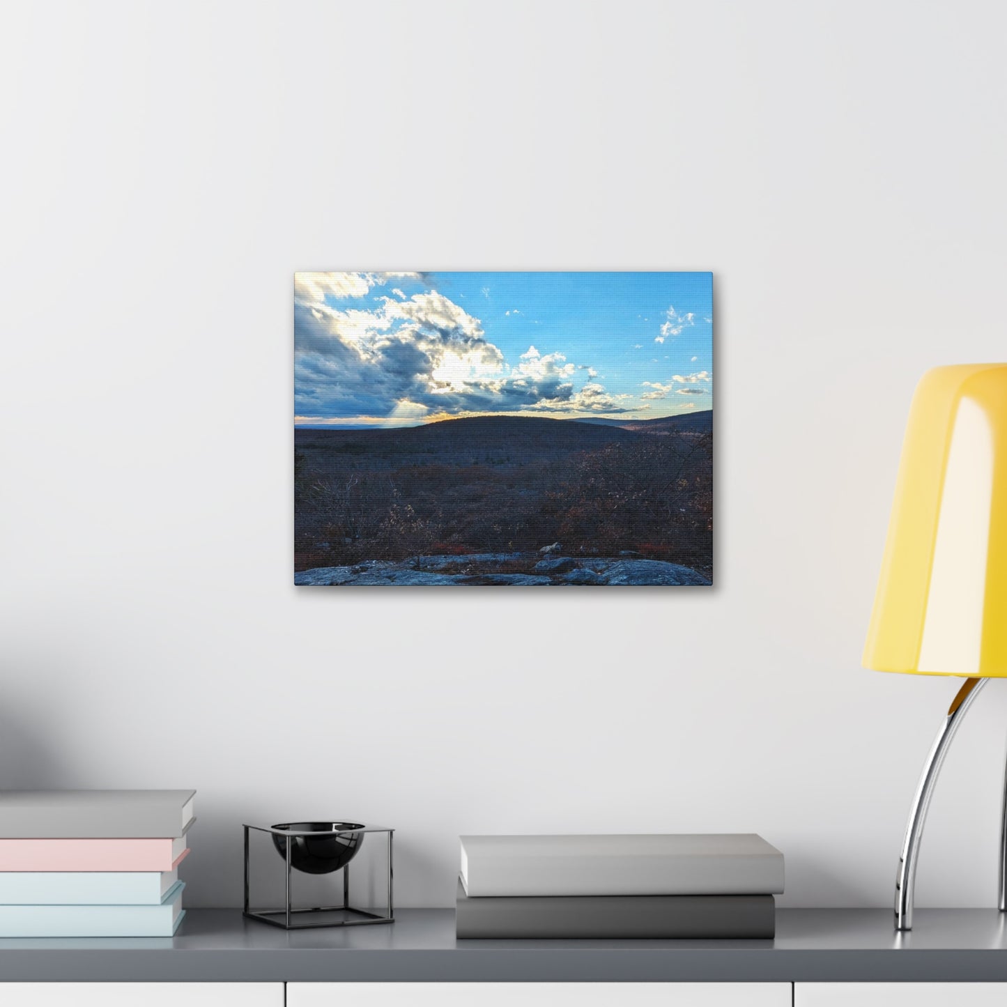 Bear Mountain Sunset Canvas Art Print