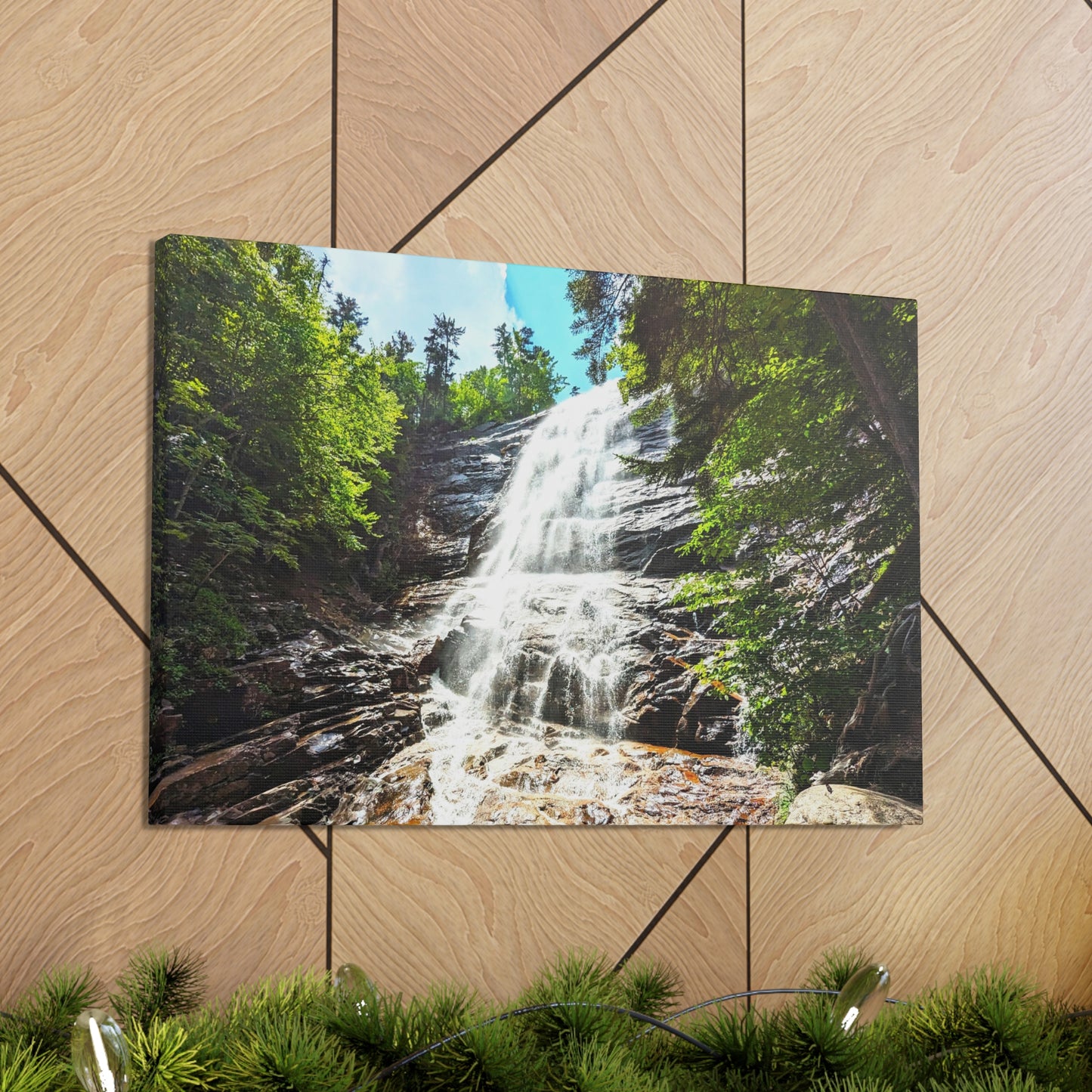 Arethusa Falls Canvas Art Print