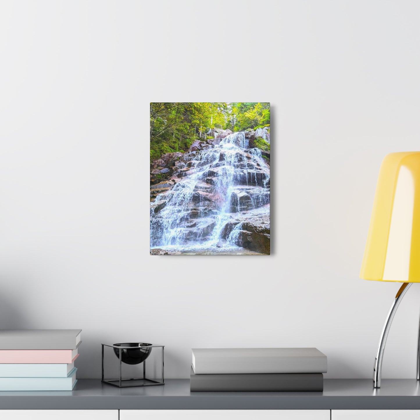 Cloudland Falls Canvas Art Print