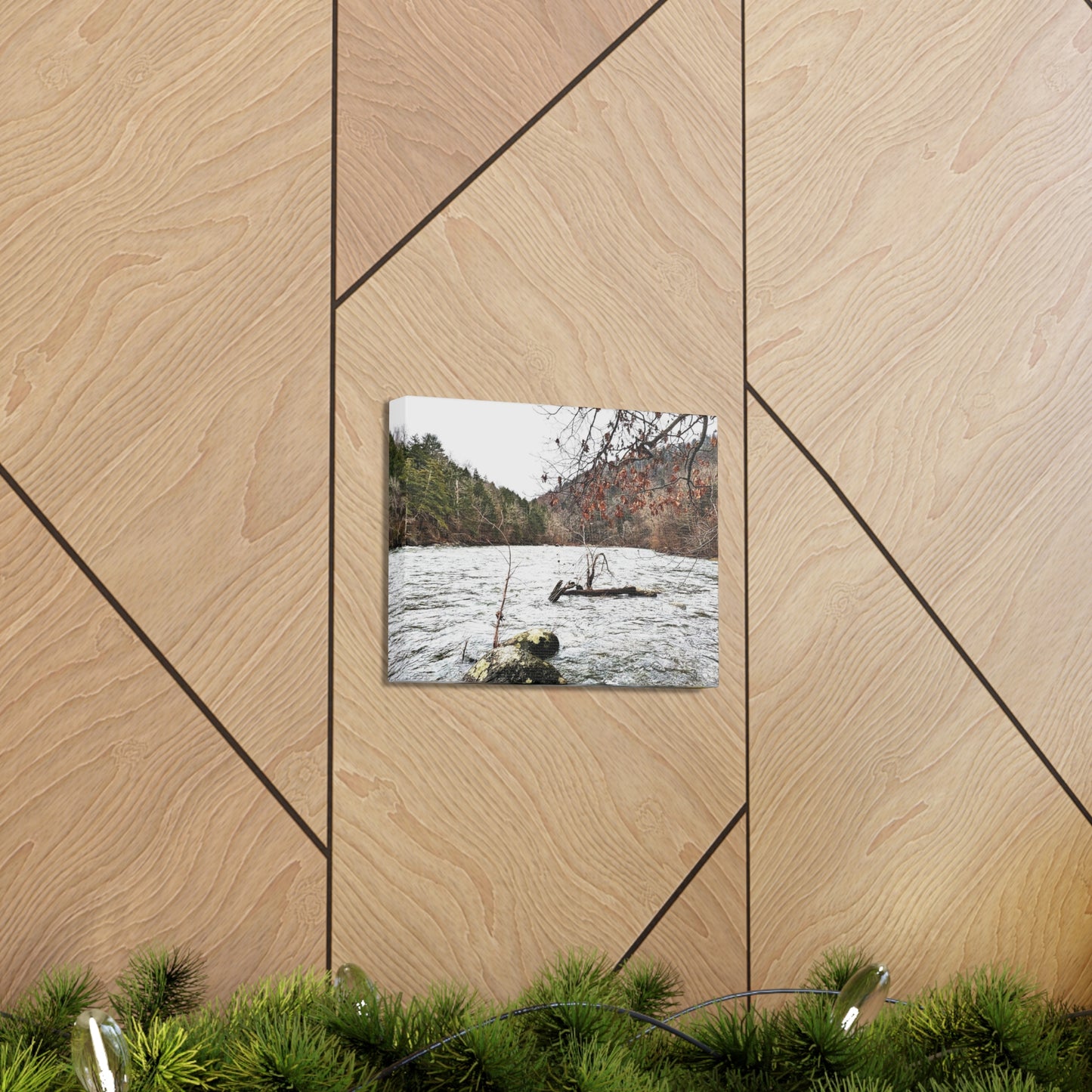 Houstatonic and Tenmile River Canvas Art Print