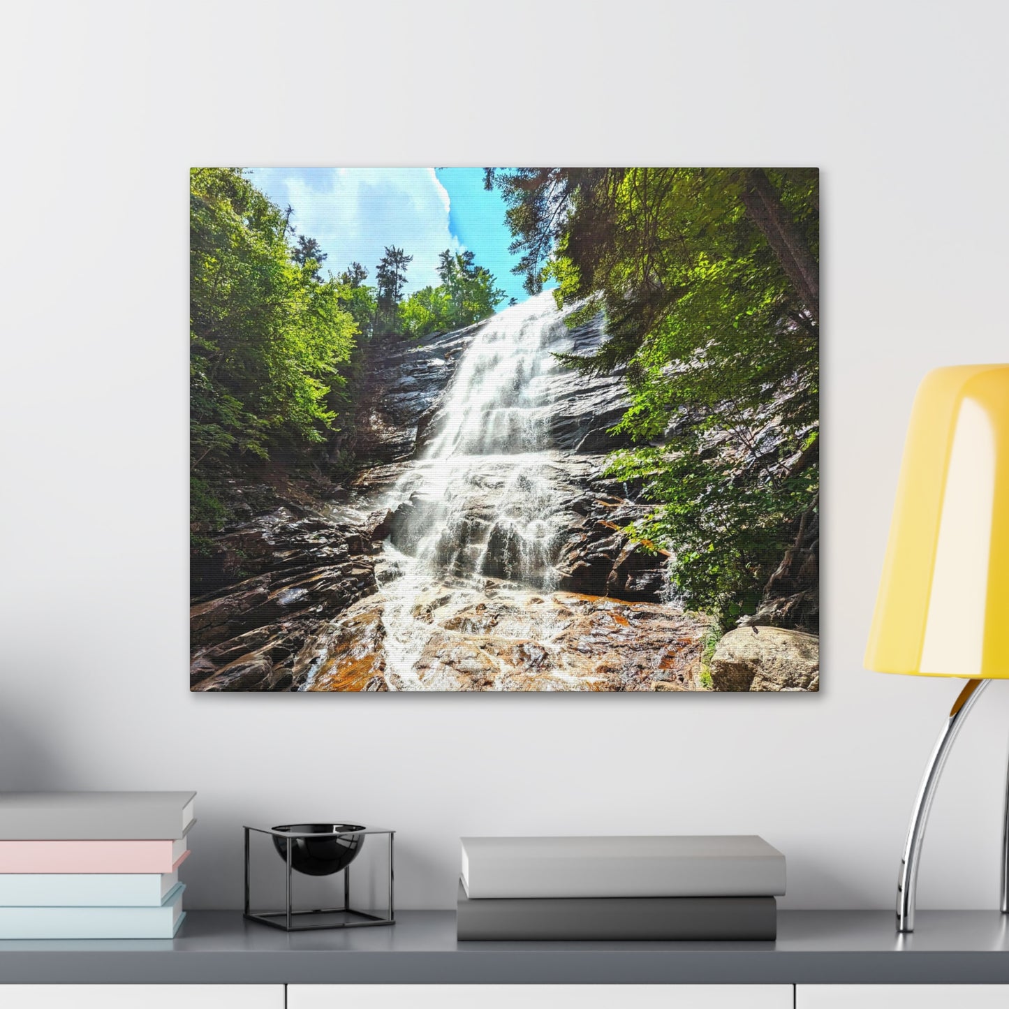 Arethusa Falls Canvas Art Print