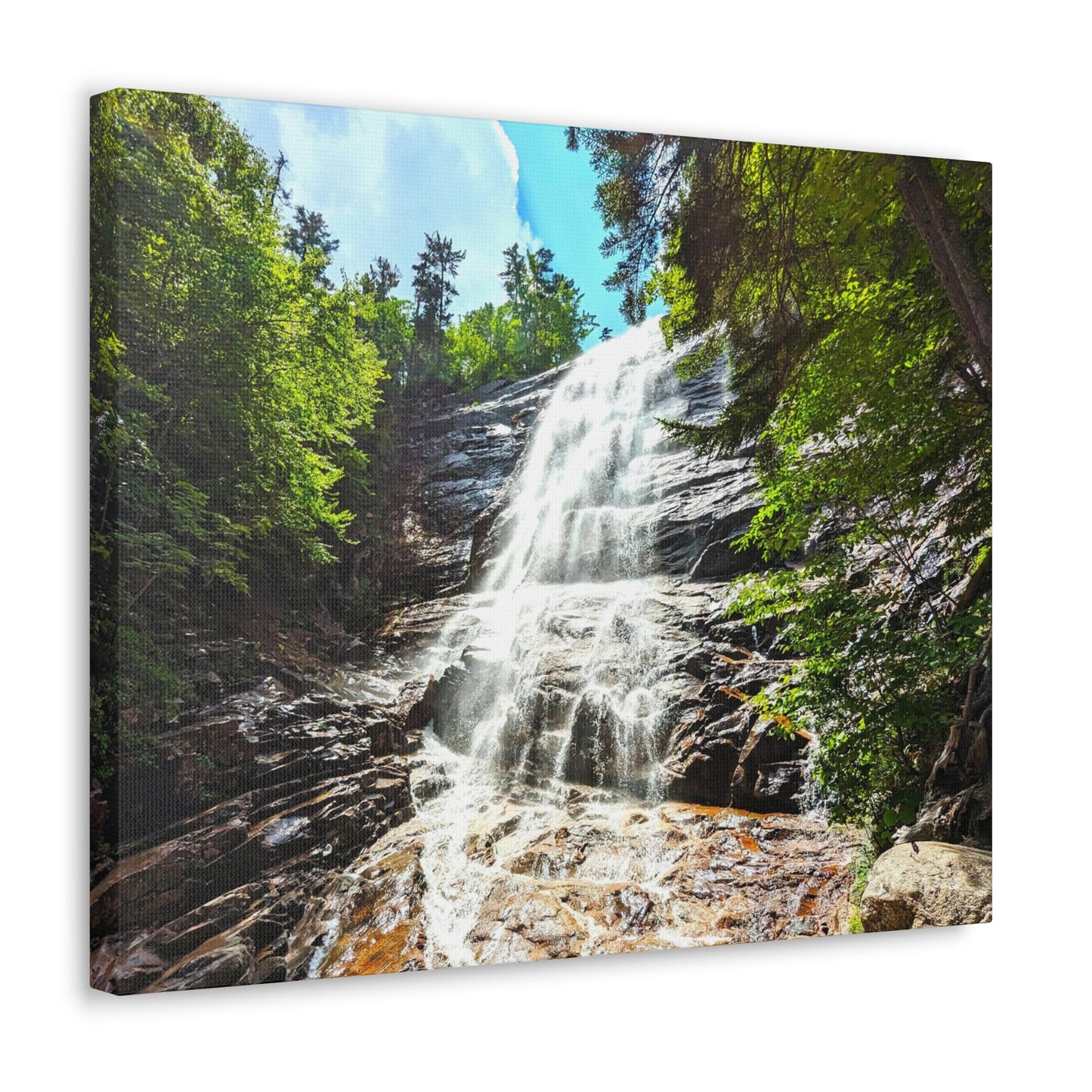 Arethusa Falls Canvas Art Print