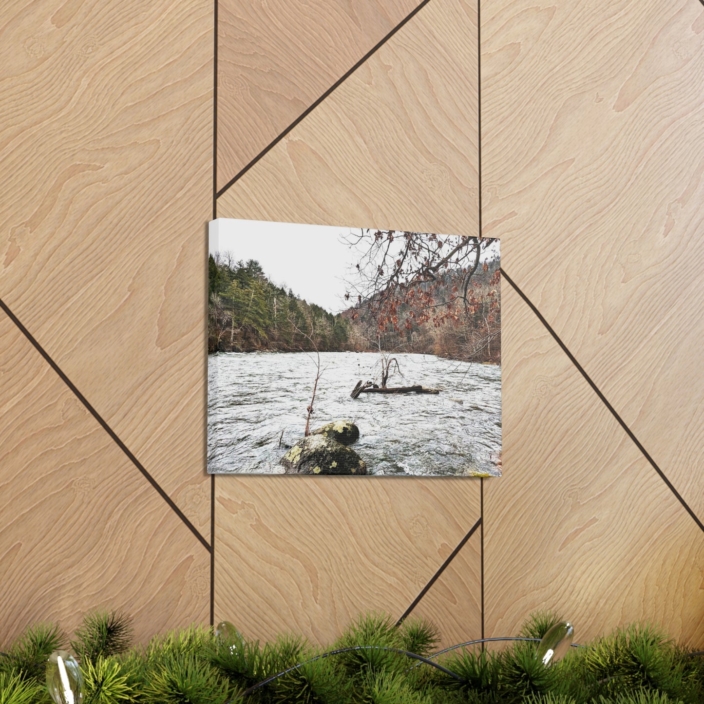 Houstatonic and Tenmile River Canvas Art Print