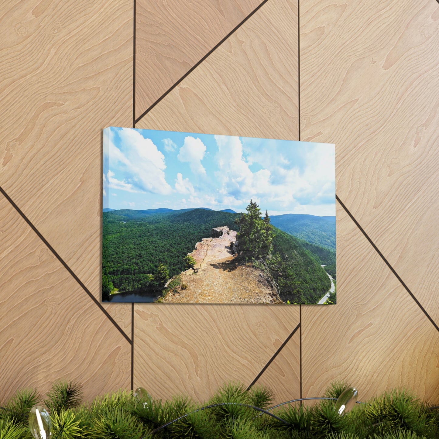 Table Rock Canvas Art Print