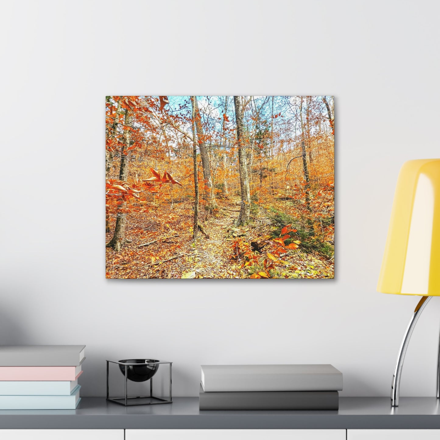 Appalachian Trail Fall Canvas Art Print