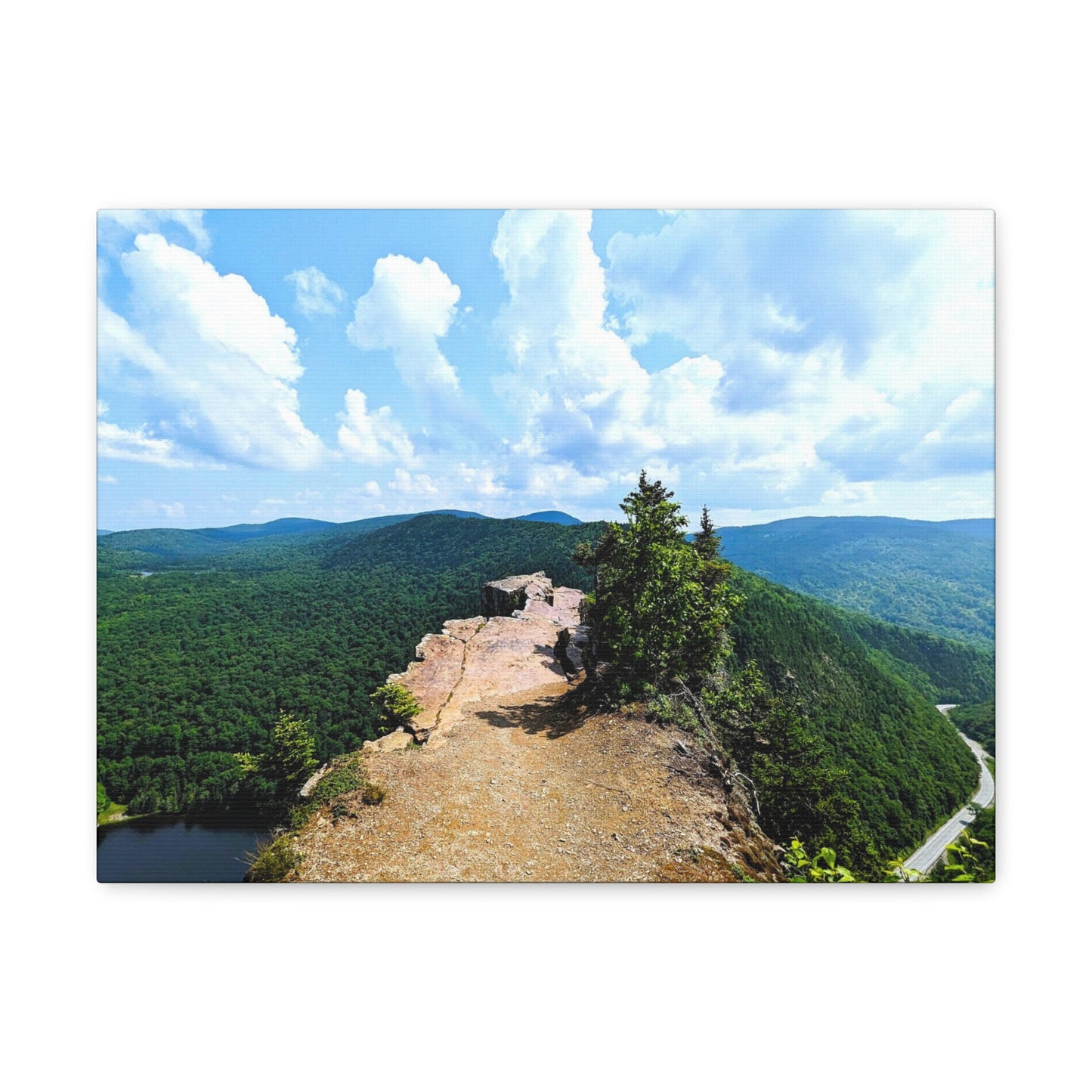 Table Rock Canvas Art Print