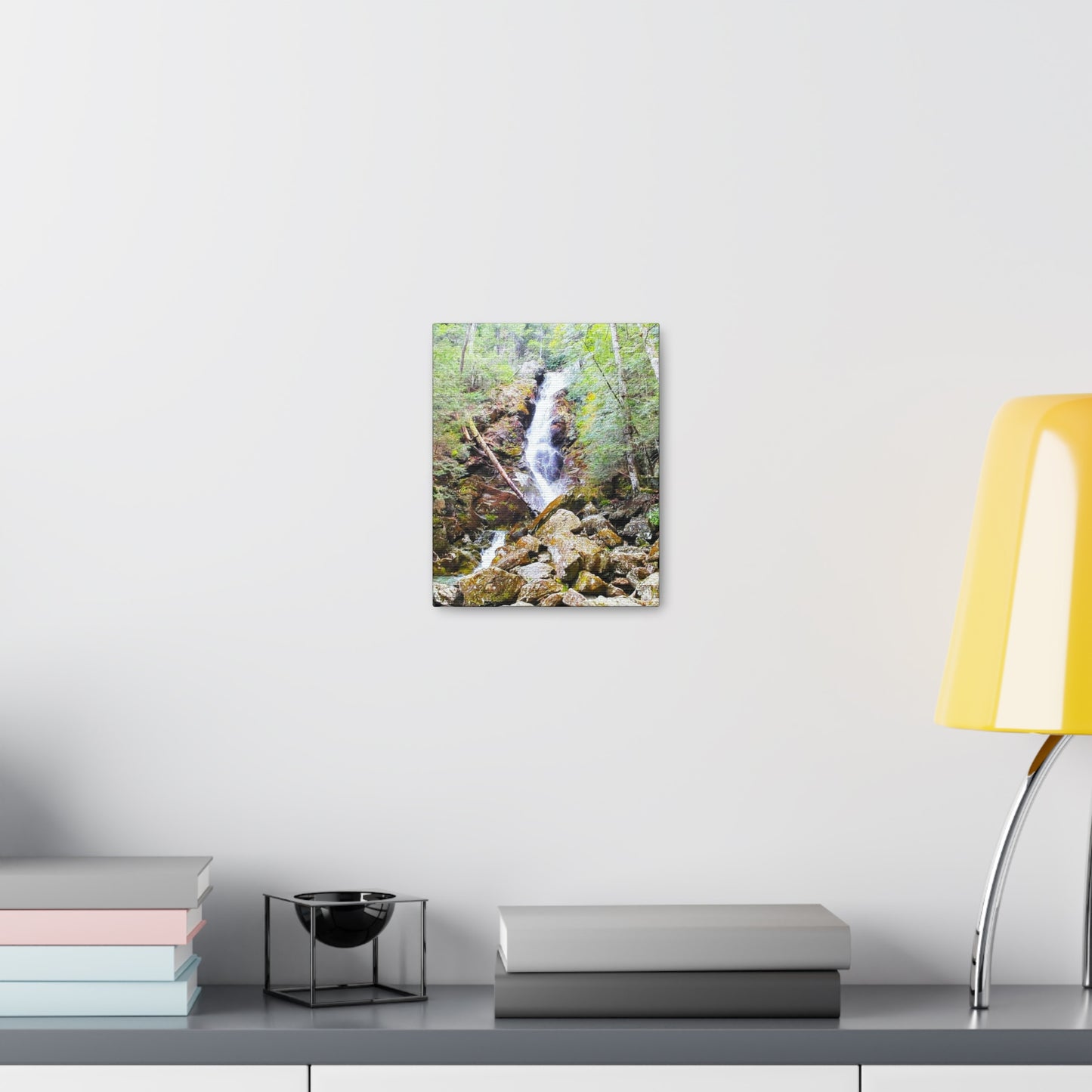 Race Brook Falls Canvas Art Print