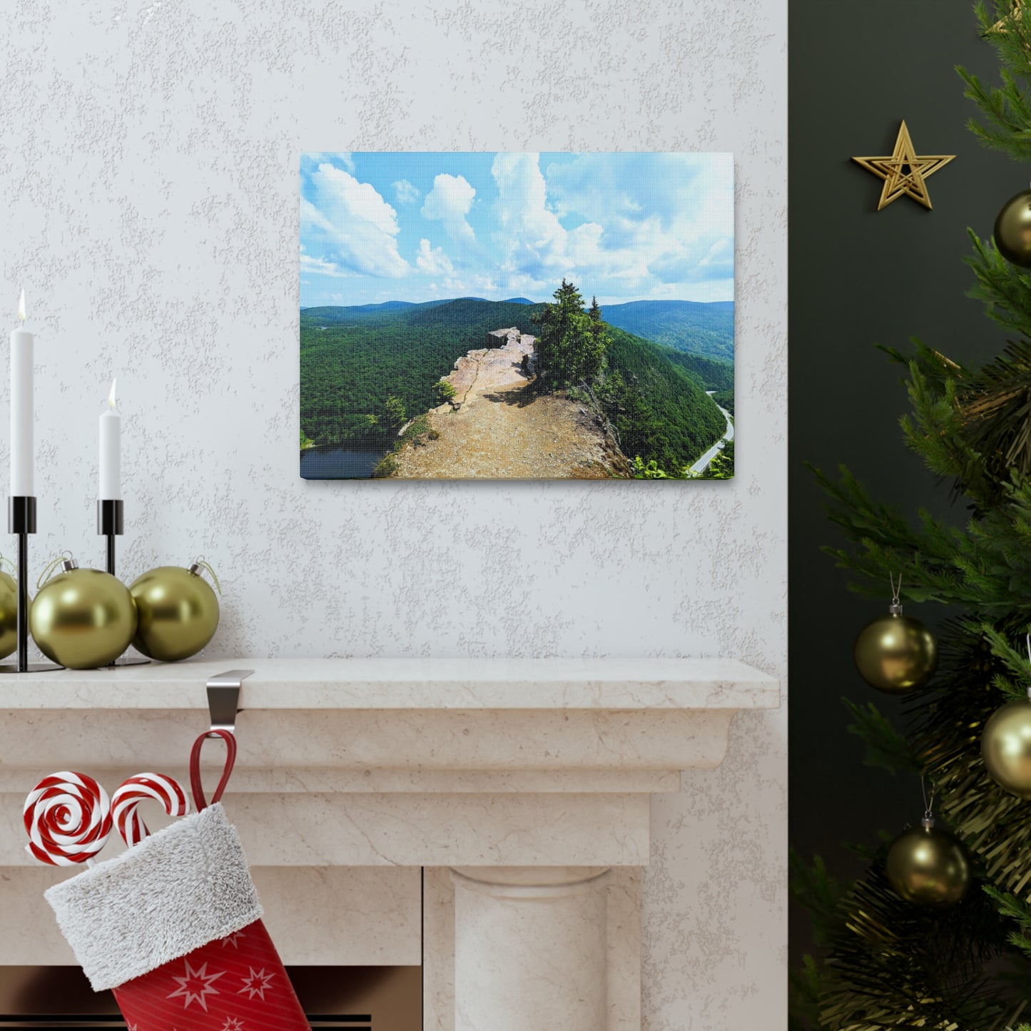 Table Rock Canvas Art Print
