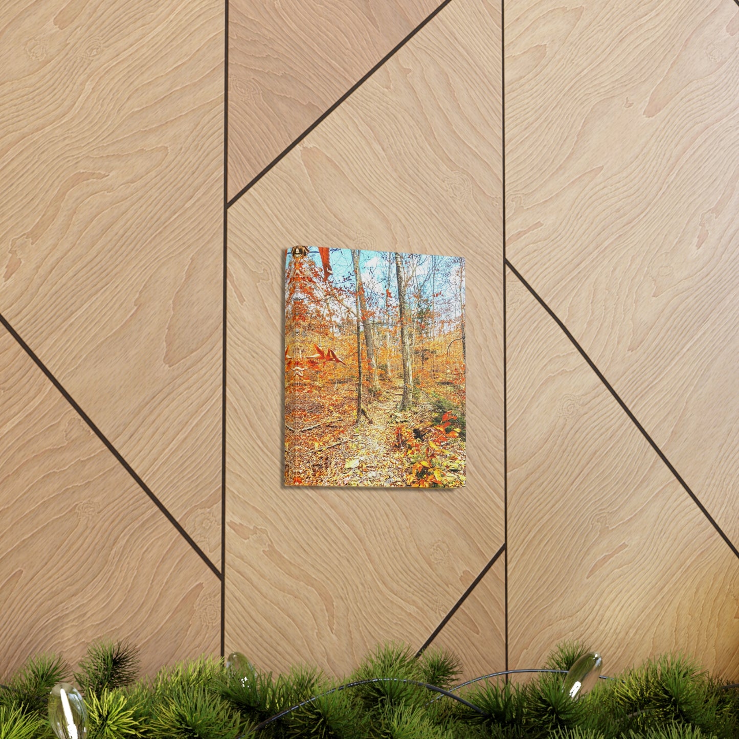 Appalachian Trail Fall Canvas Art Print