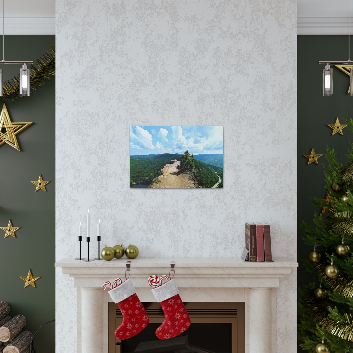 Table Rock Canvas Art Print