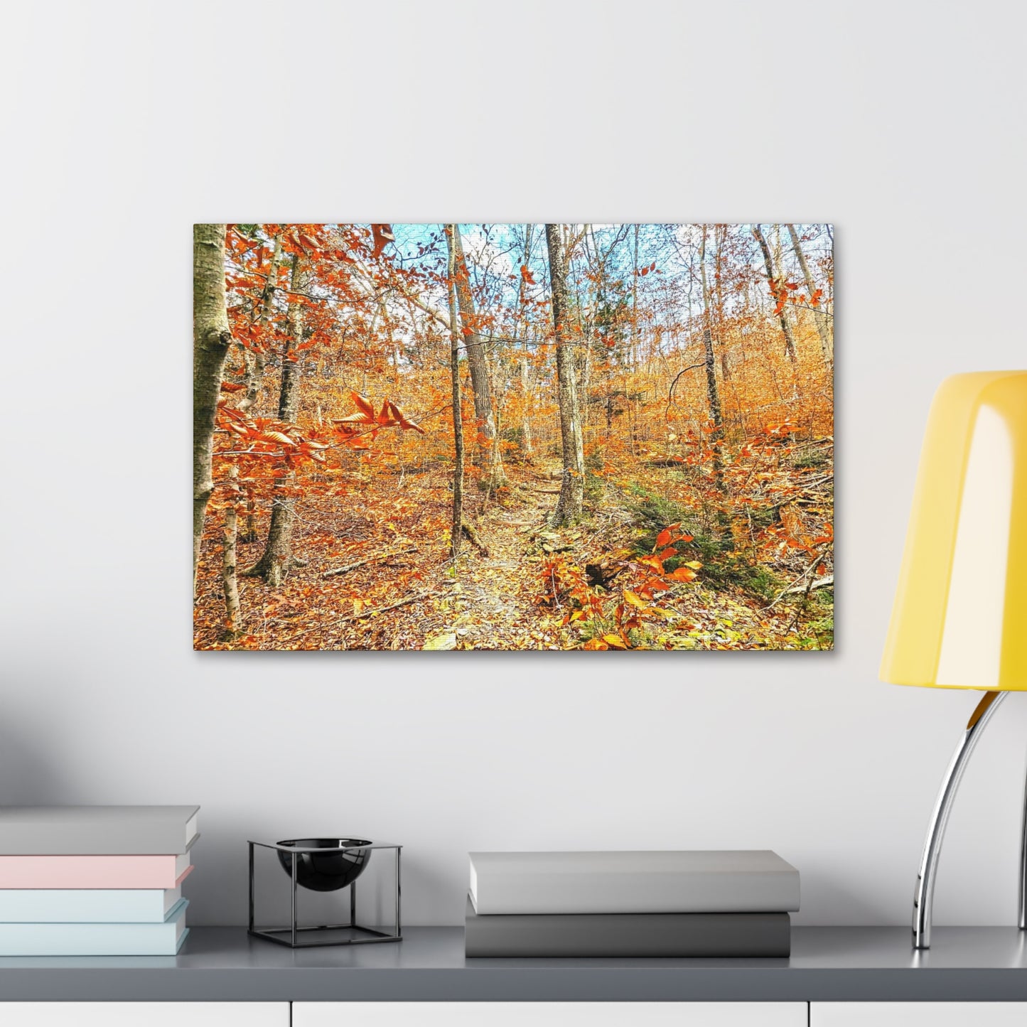 Appalachian Trail Fall Canvas Art Print