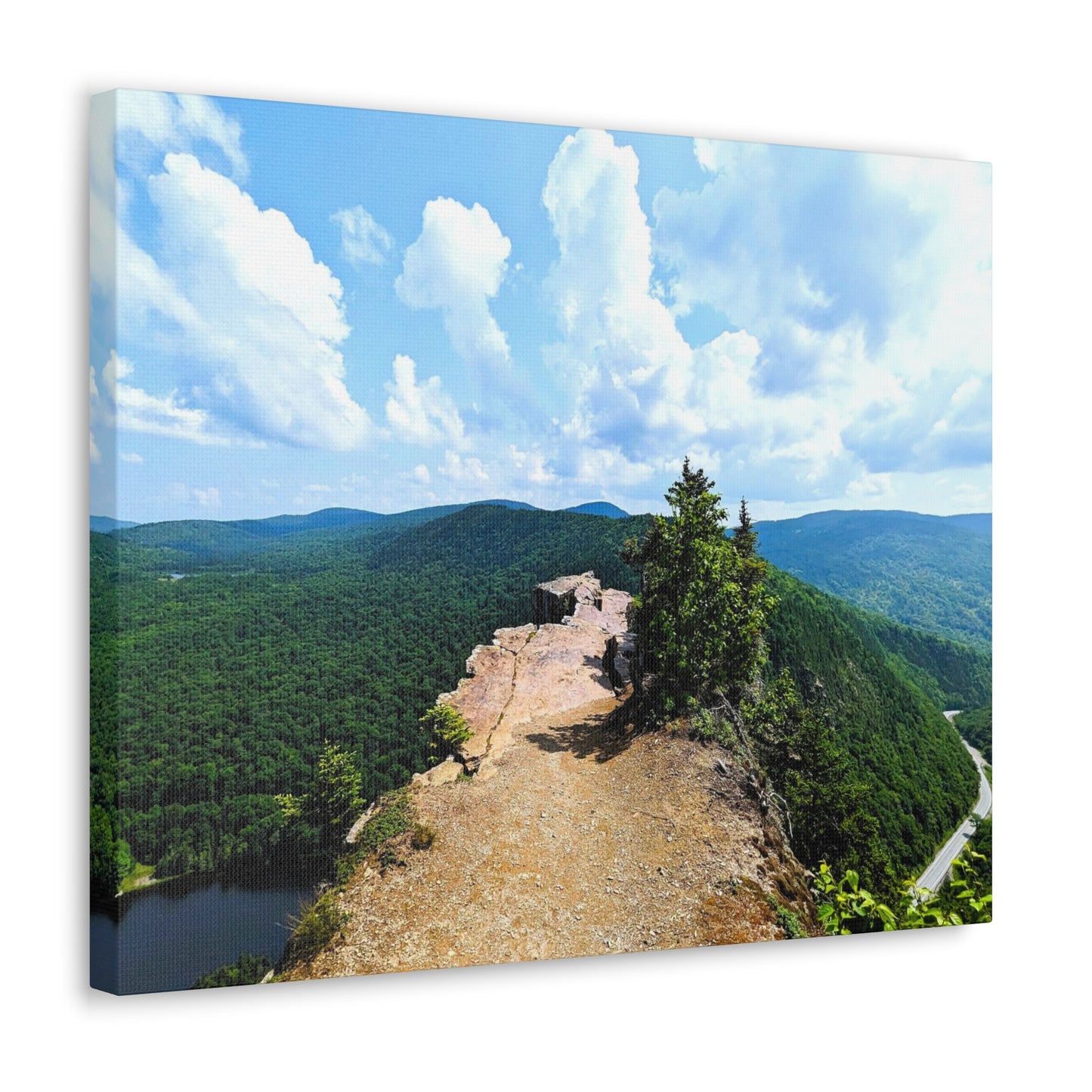 Table Rock Canvas Art Print