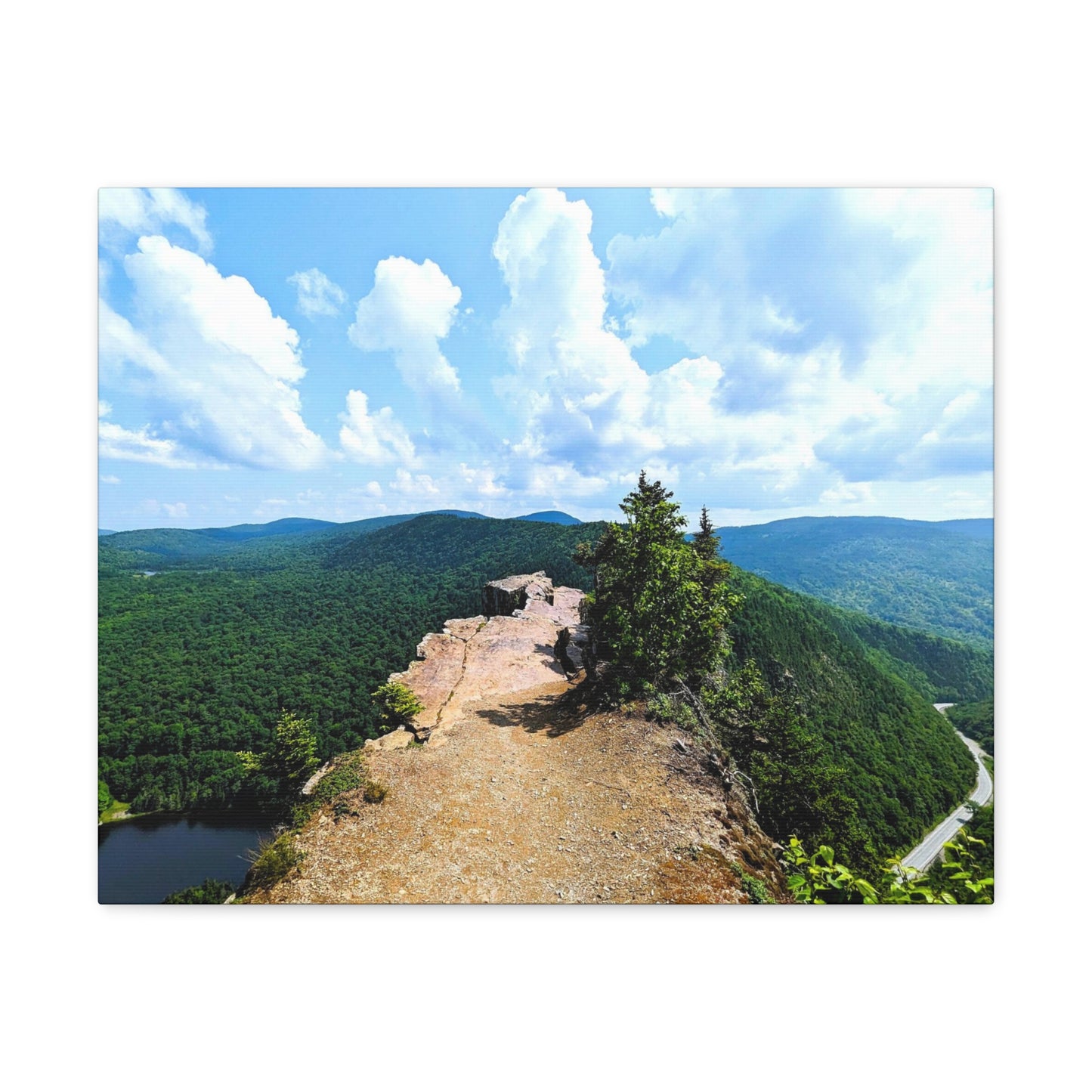 Table Rock Canvas Art Print