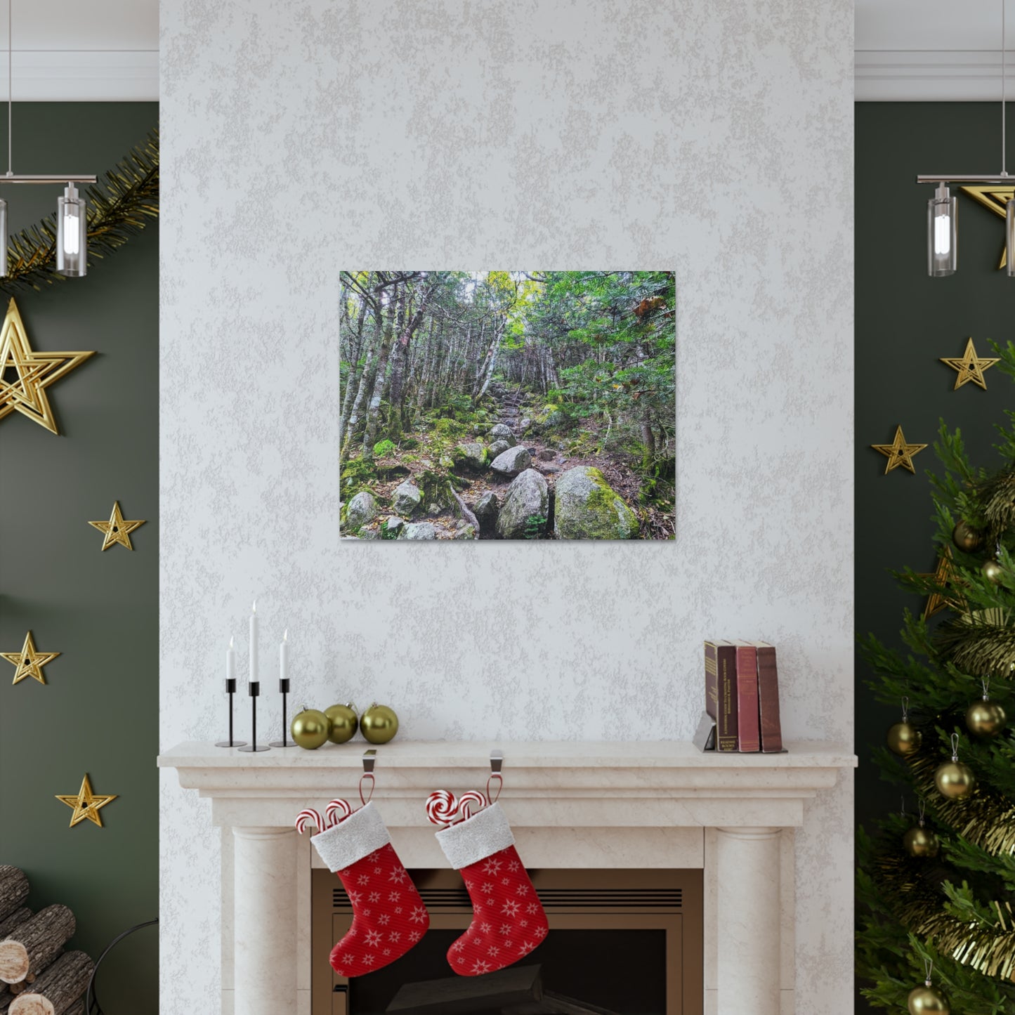 Kinsman Ridge Trail Canvas Art Print