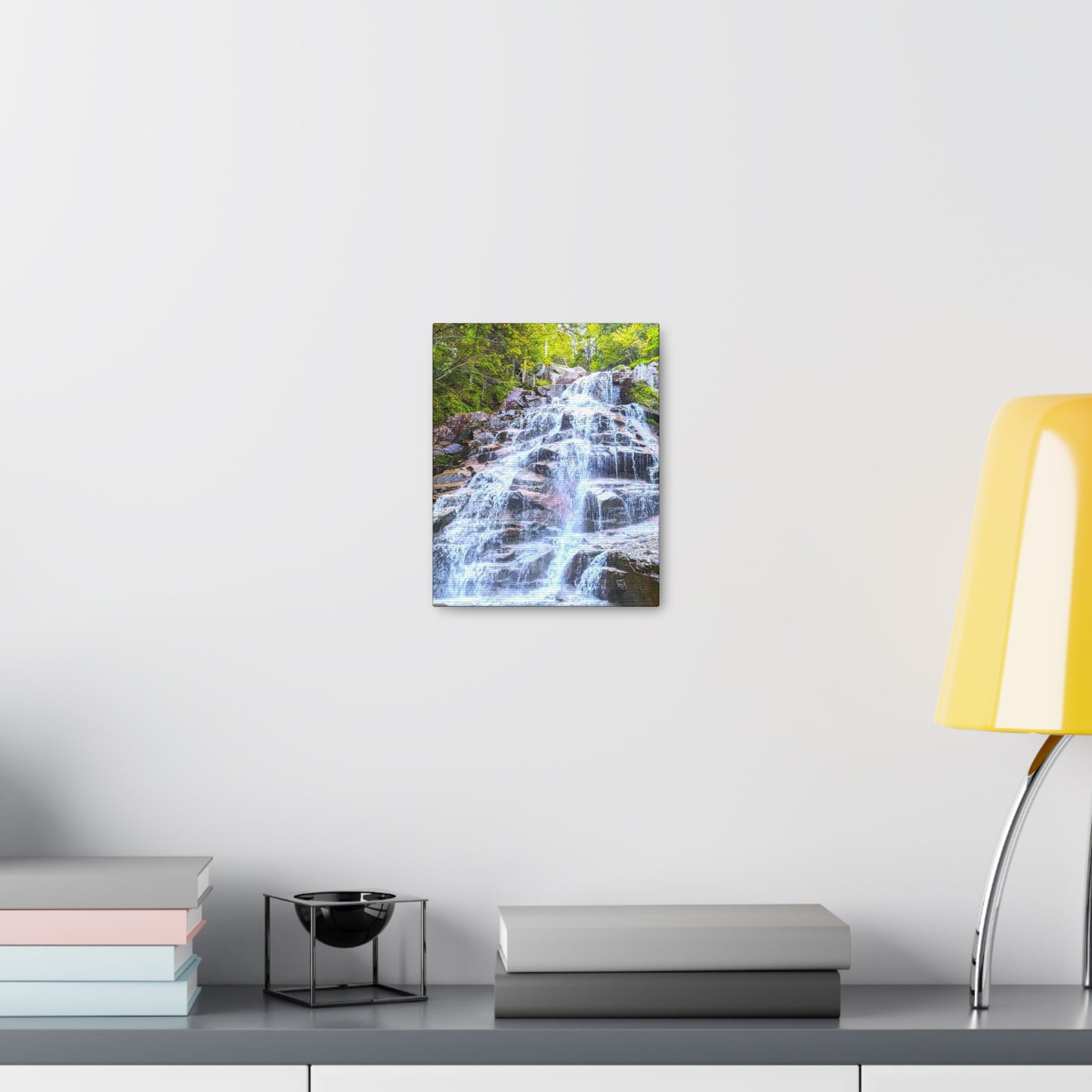 Cloudland Falls Canvas Art Print