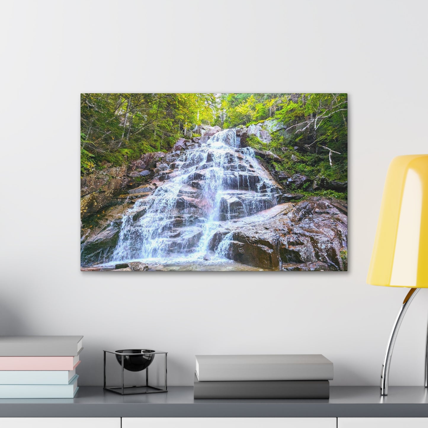 Cloudland Falls Canvas Art Print