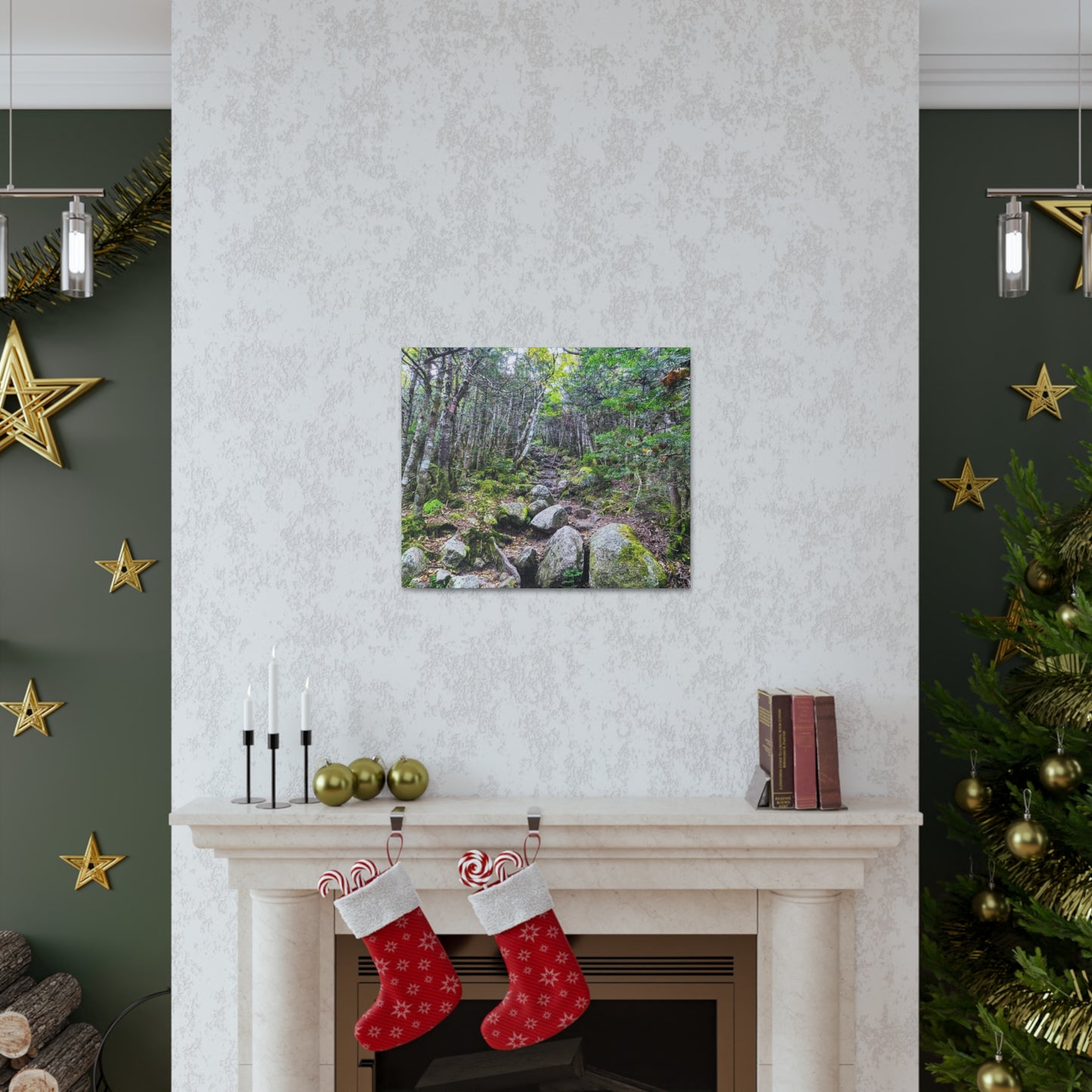 Kinsman Ridge Trail Canvas Art Print