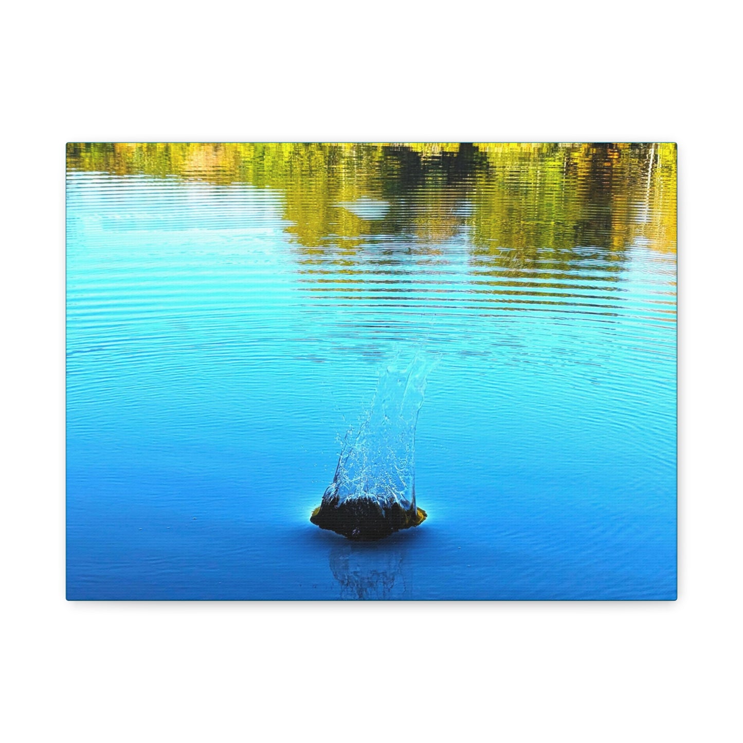 Saugatuck Splash Canvas Art Print