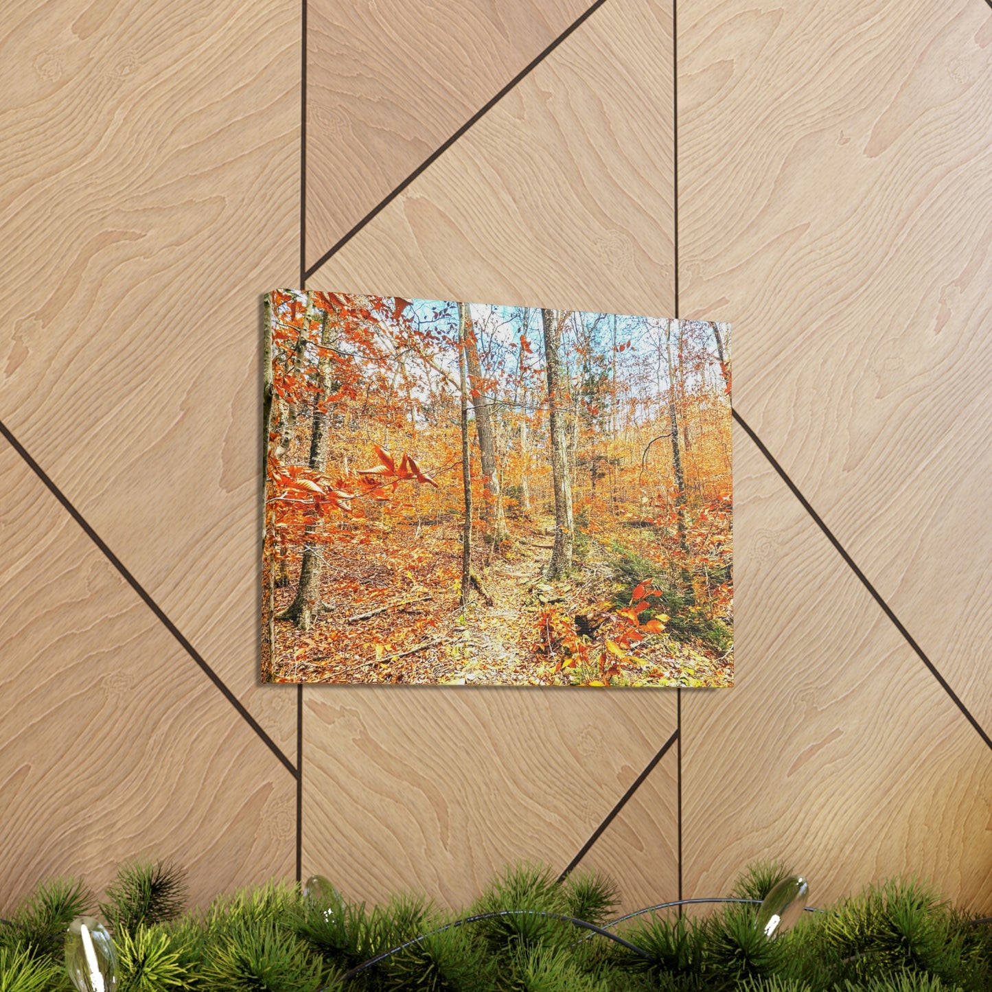 Appalachian Trail Fall Canvas Art Print