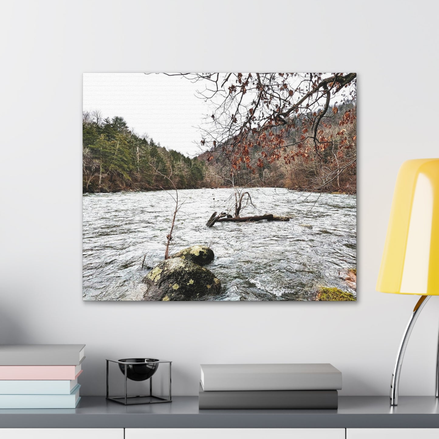 Houstatonic and Tenmile River Canvas Art Print