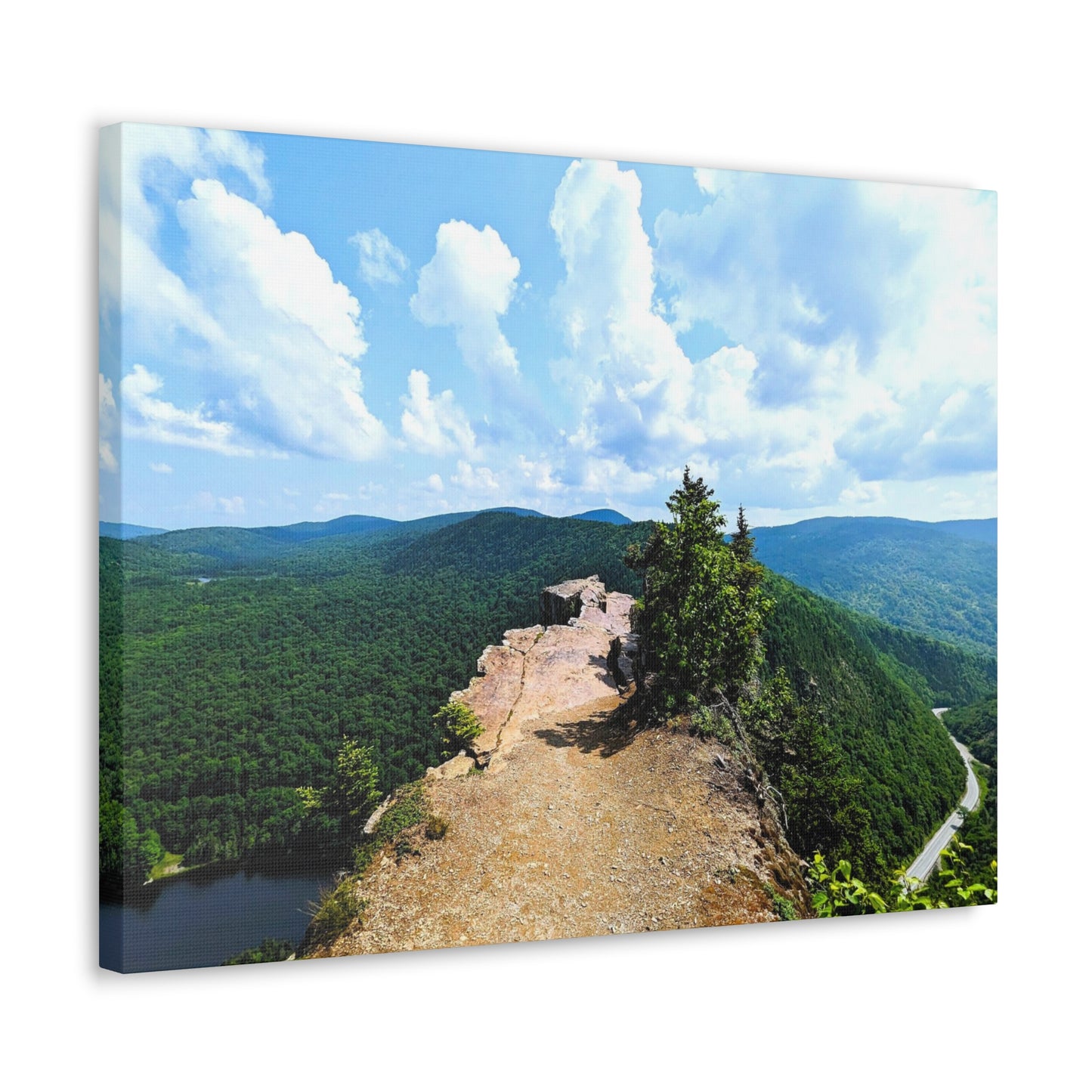 Table Rock Canvas Art Print