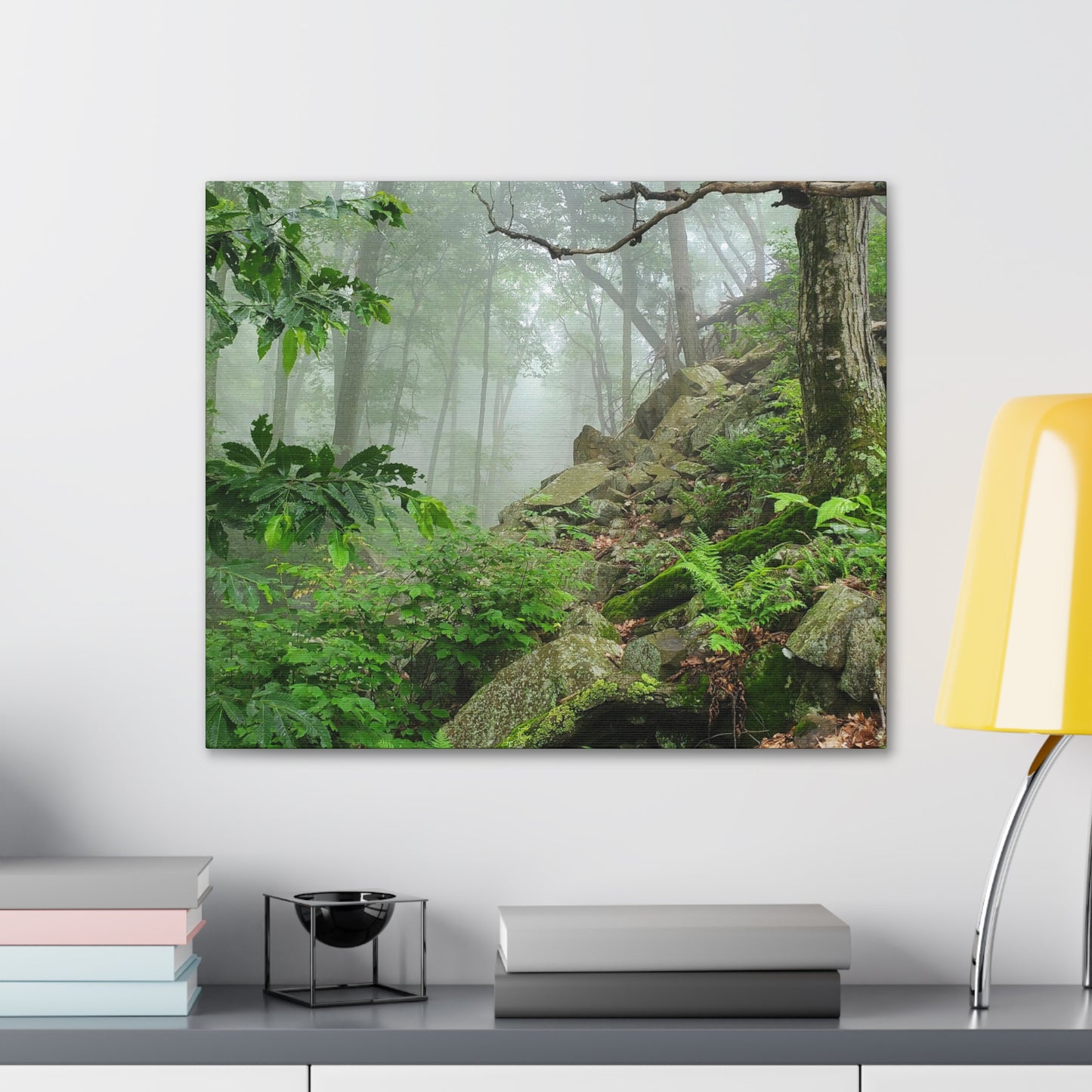 Connecticut Jungle Canvas Art Print