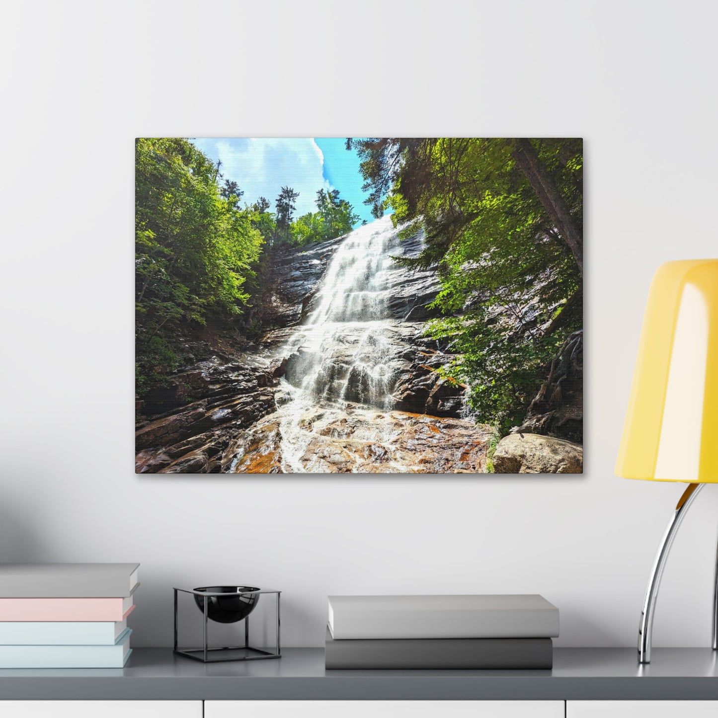 Arethusa Falls Canvas Art Print