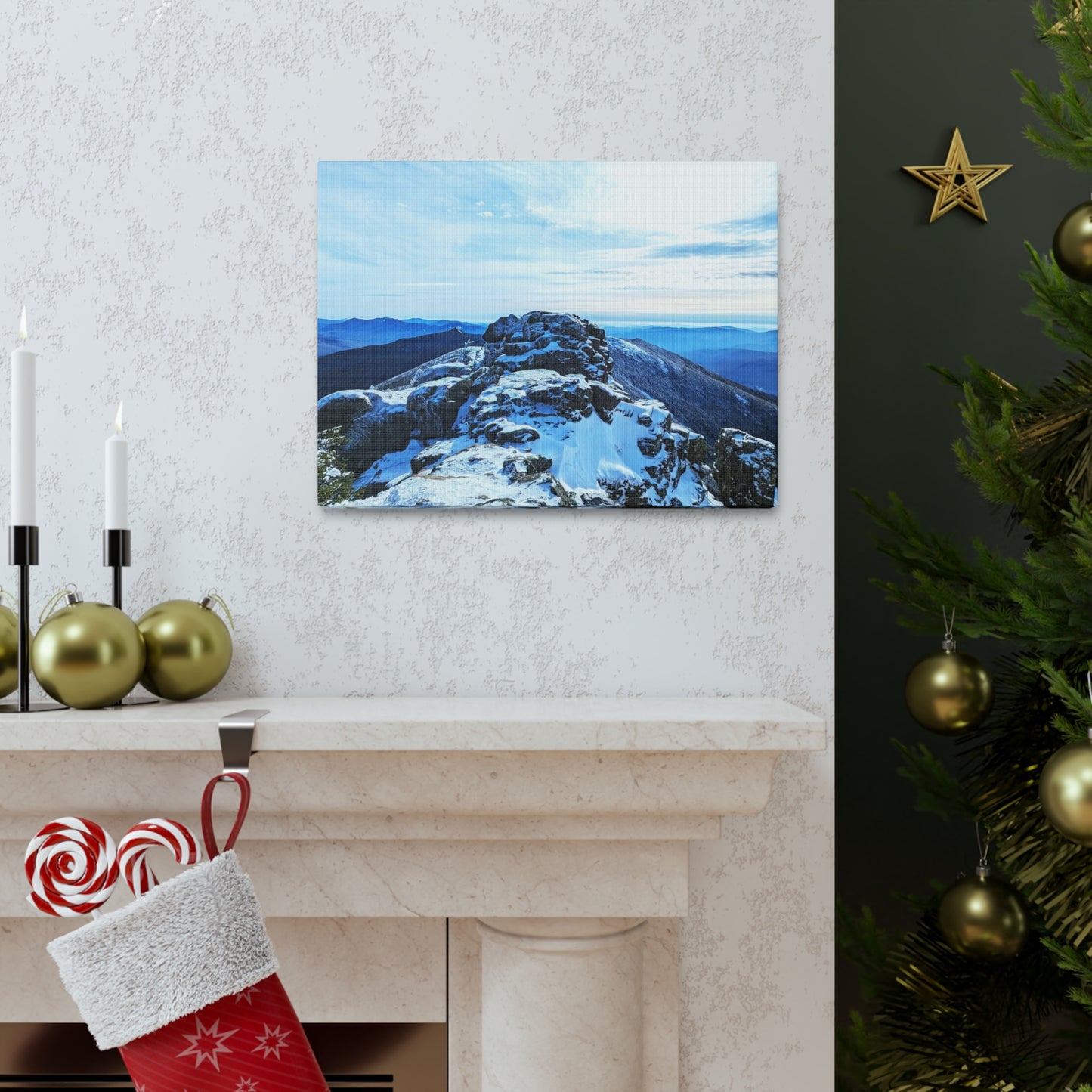 Franconia Ridge Canvas Art Print