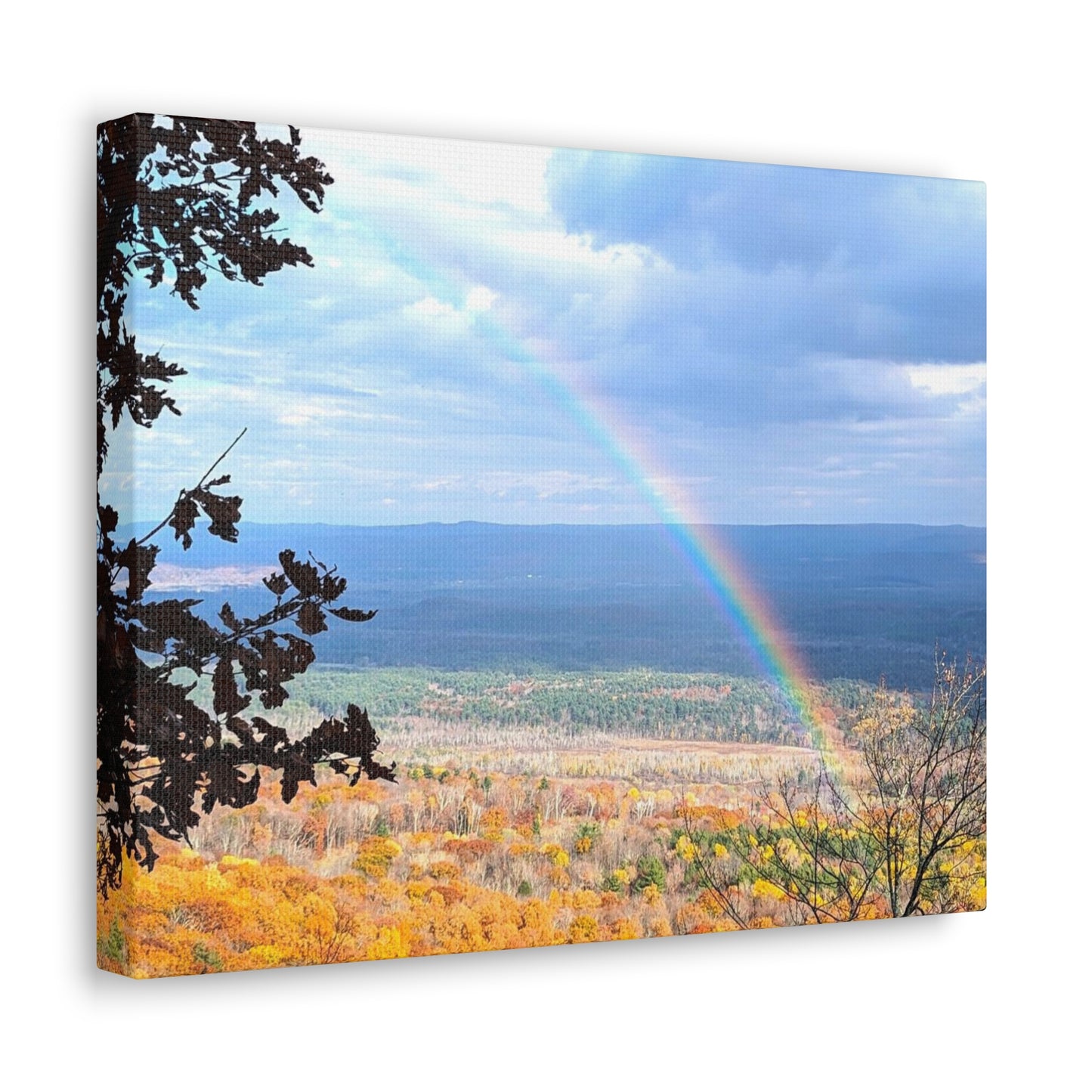 Appalachian Trail Rainbow Canvas Art Print