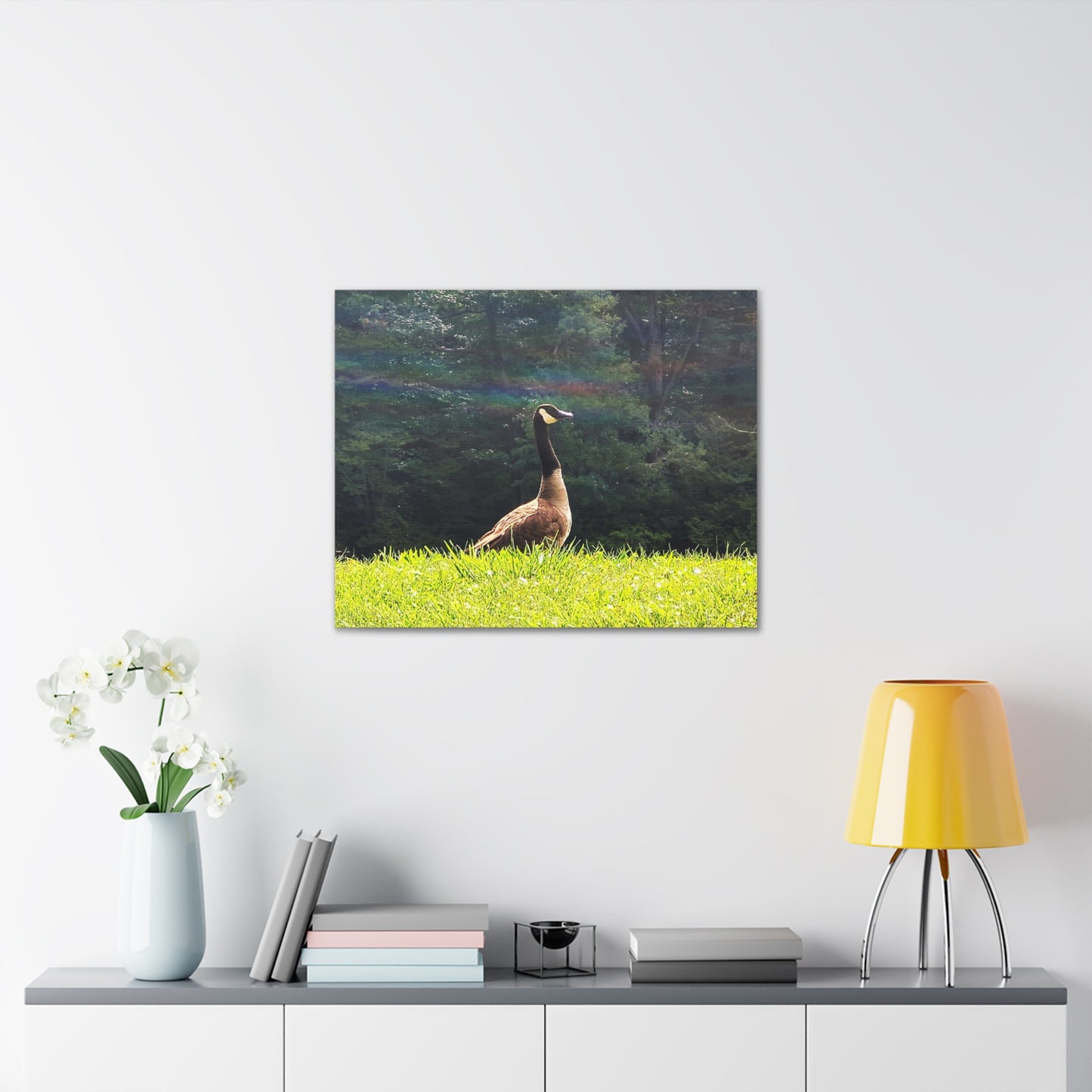 Canadian Goose Canvas Art Print