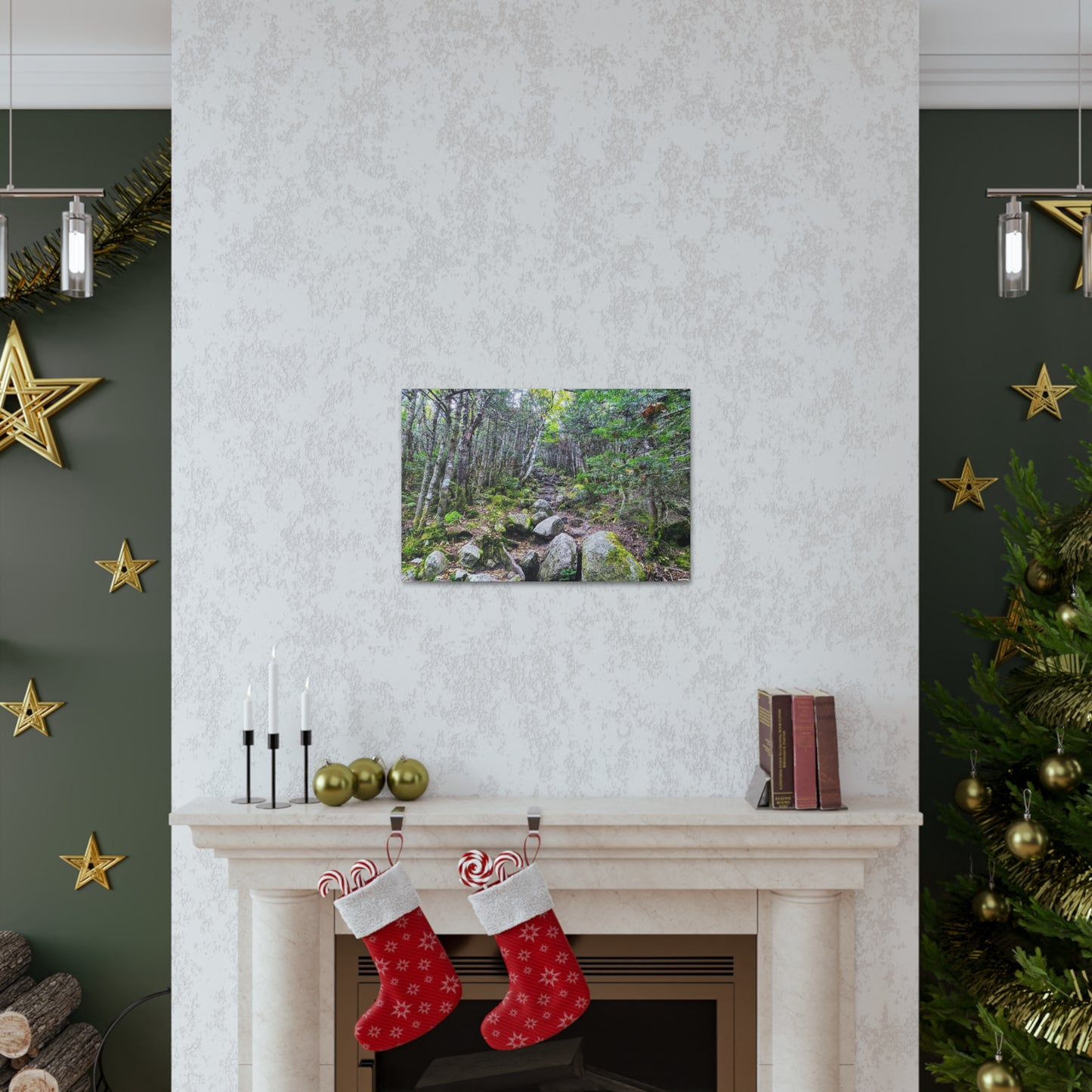 Kinsman Ridge Trail Canvas Art Print