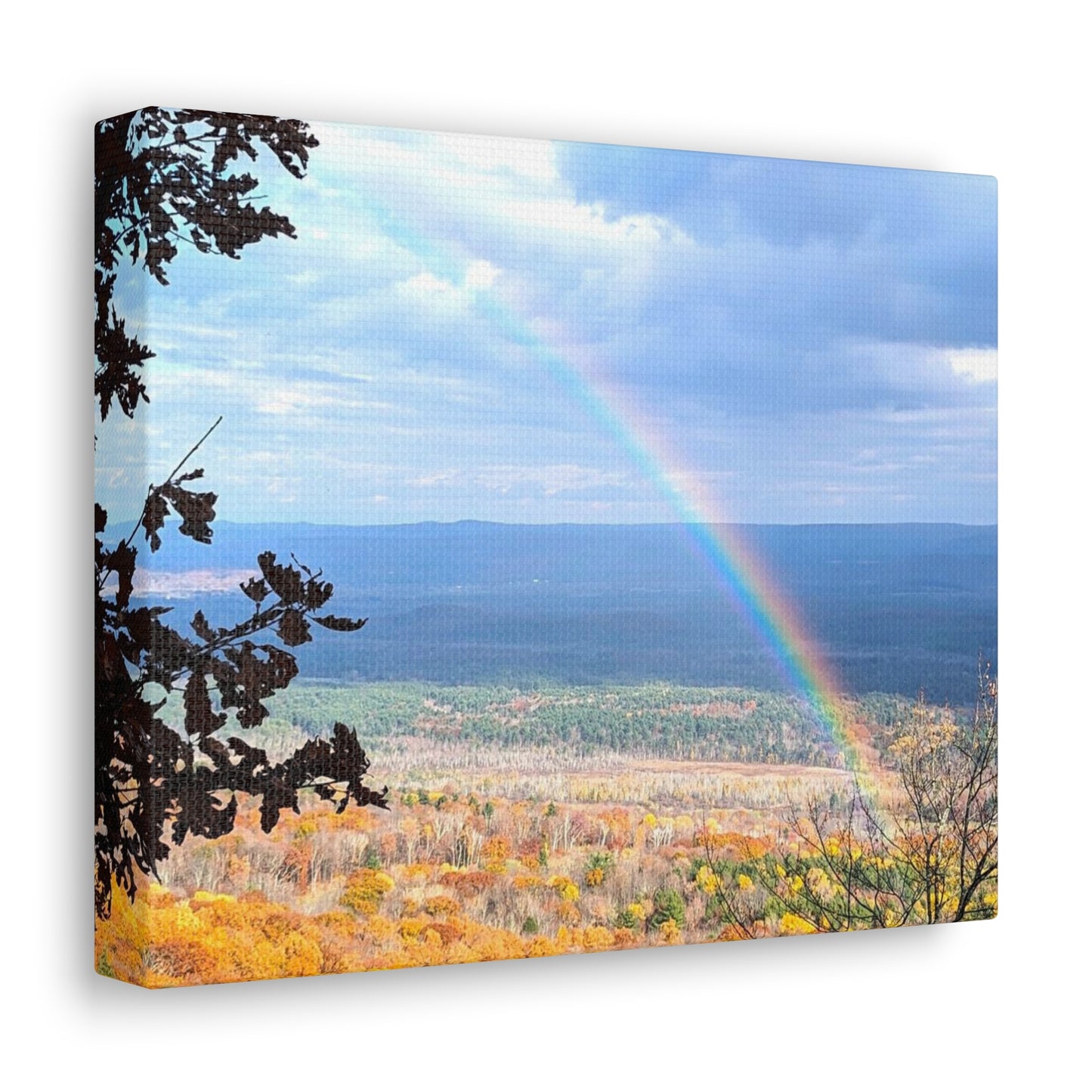 Appalachian Trail Rainbow Canvas Art Print