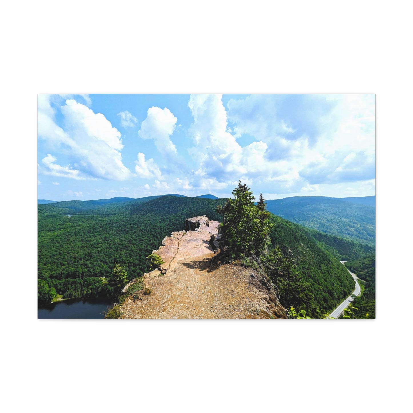 Table Rock Canvas Art Print