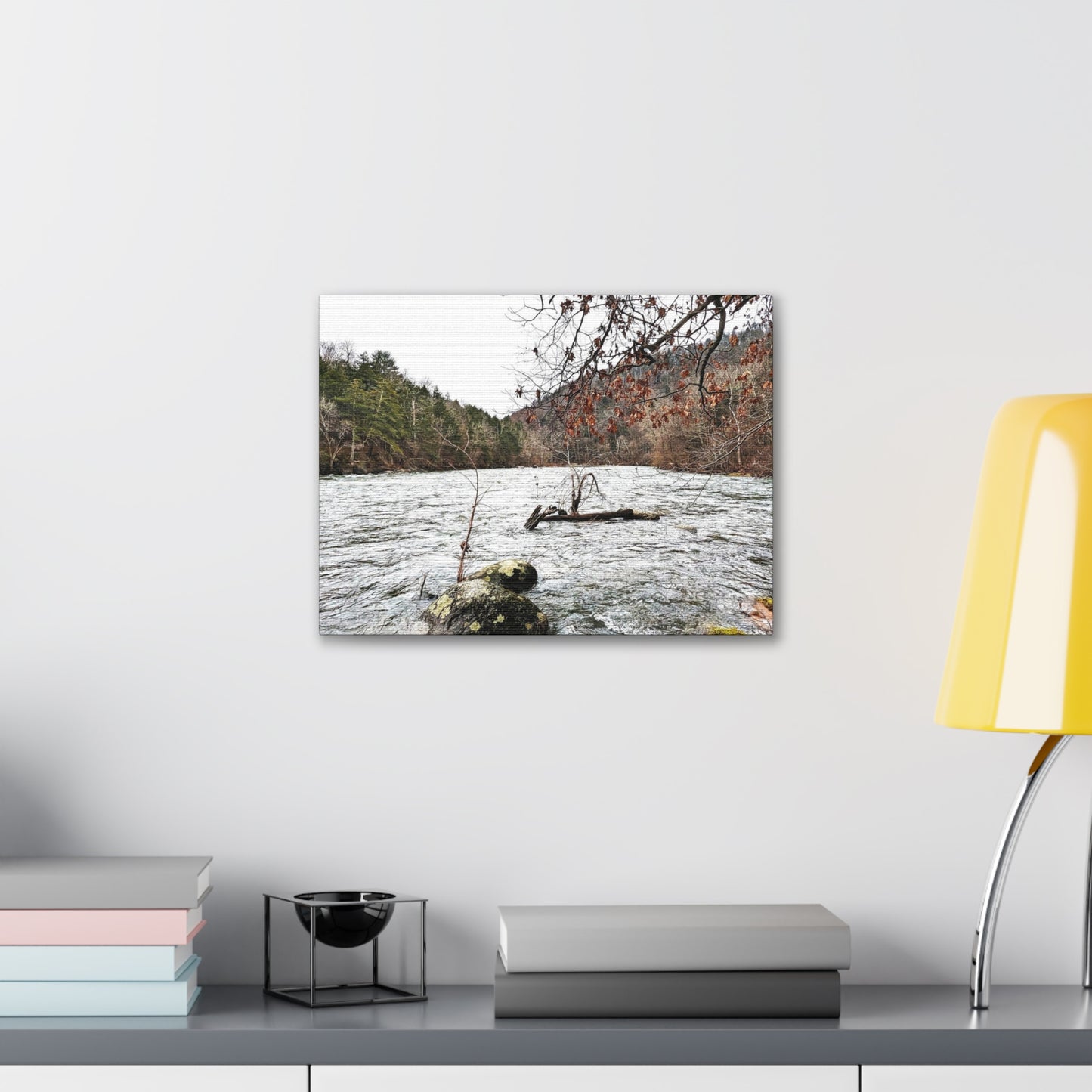 Houstatonic and Tenmile River Canvas Art Print