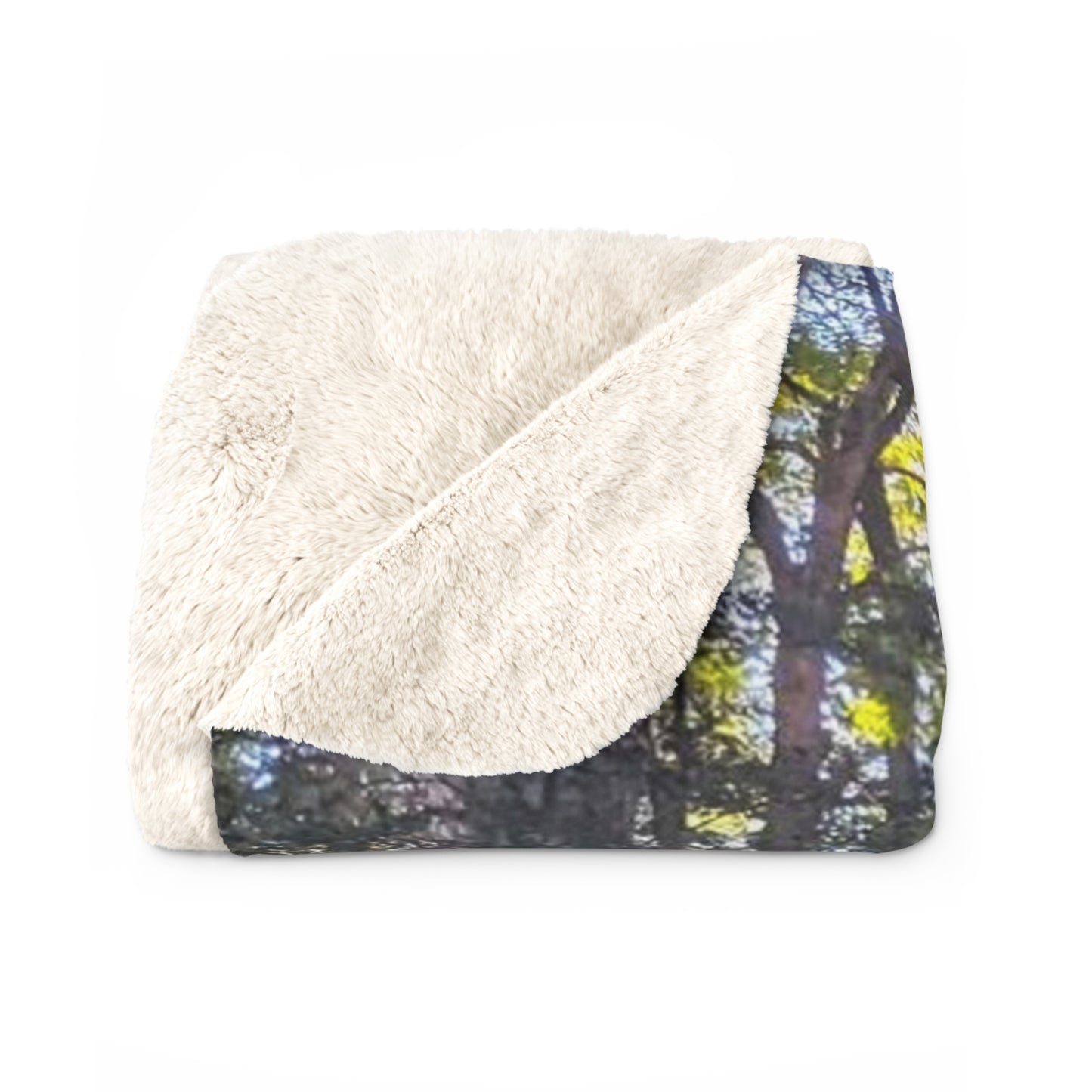 New England Homestead Sherpa Fleece Blanket