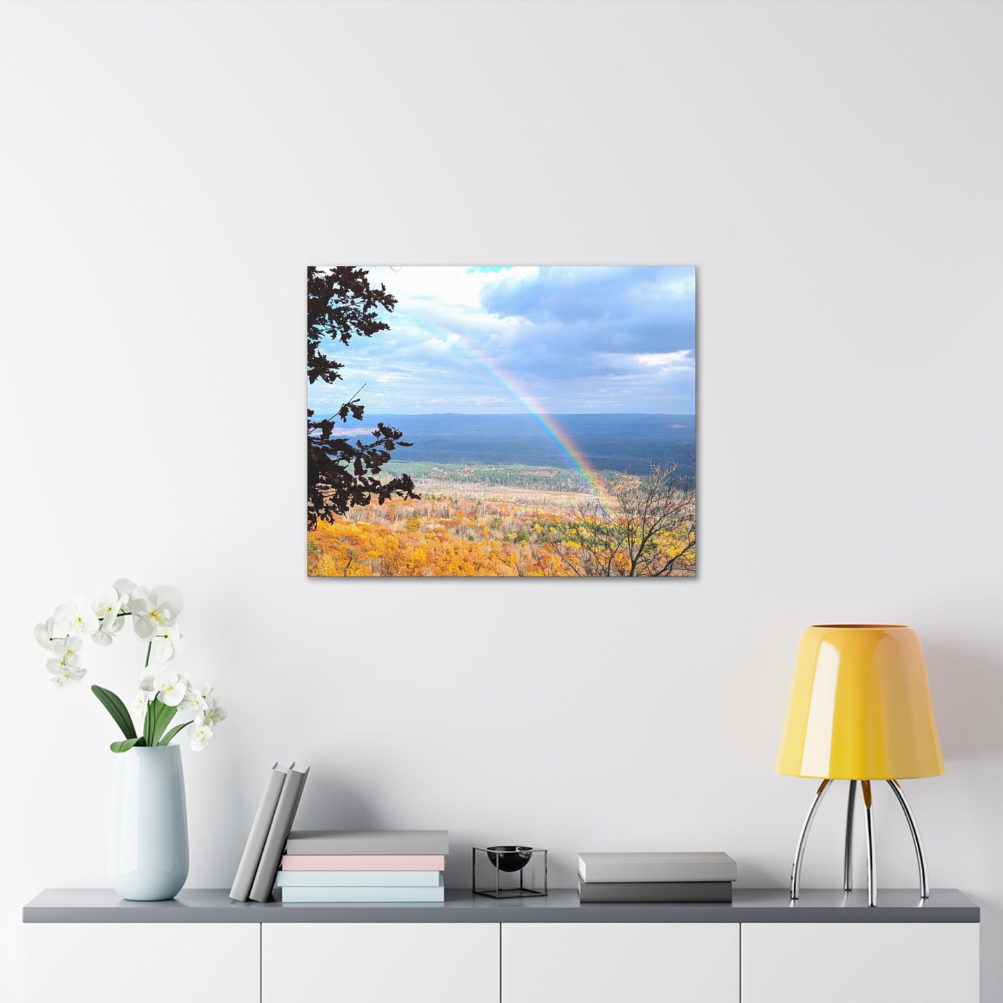 Appalachian Trail Rainbow Canvas Art Print