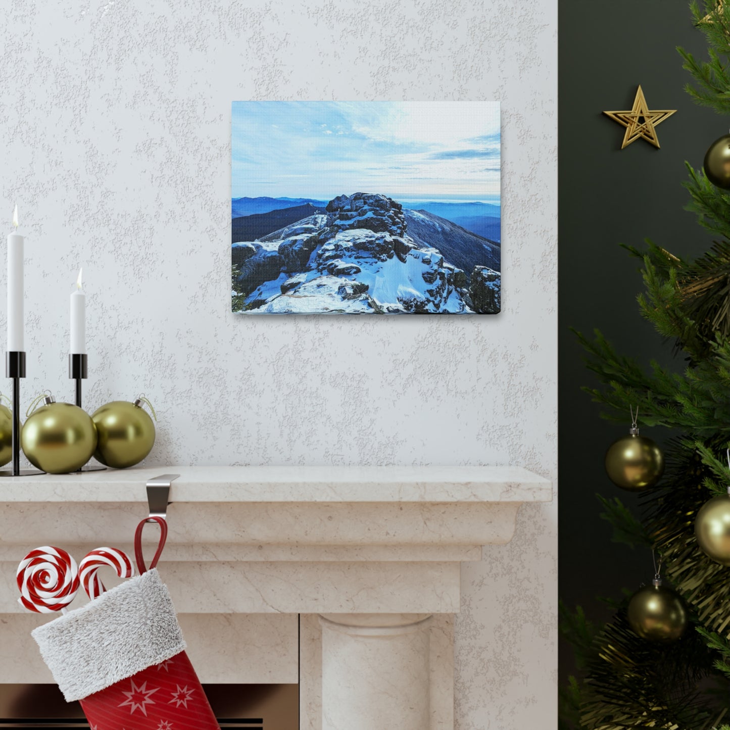 Franconia Ridge Canvas Art Print