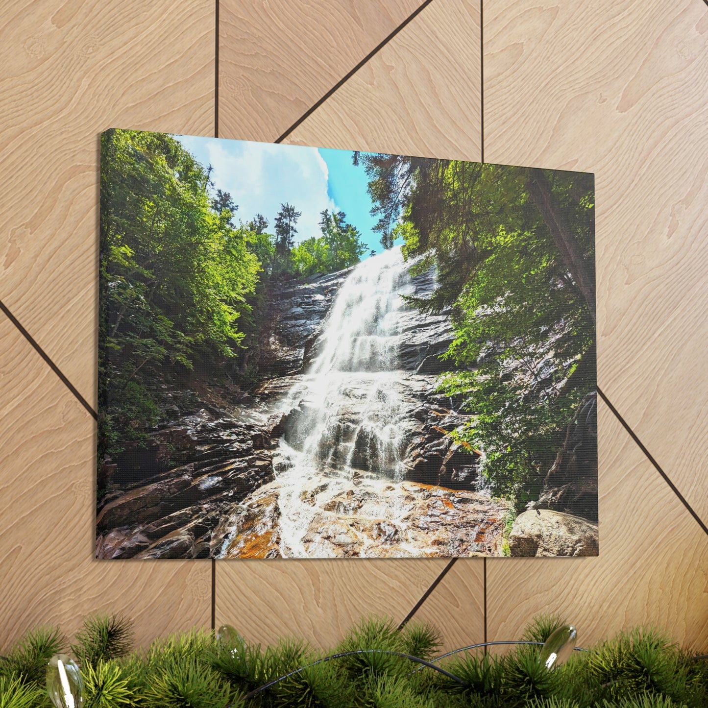 Arethusa Falls Canvas Art Print