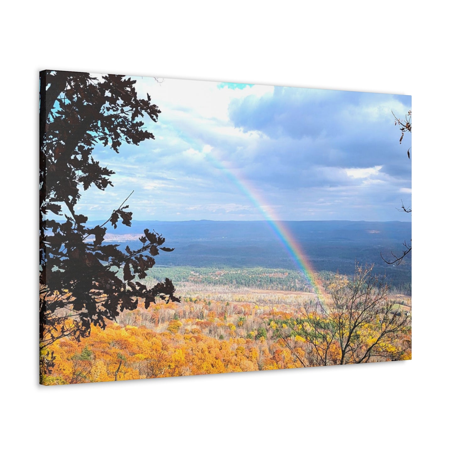 Appalachian Trail Rainbow Canvas Art Print