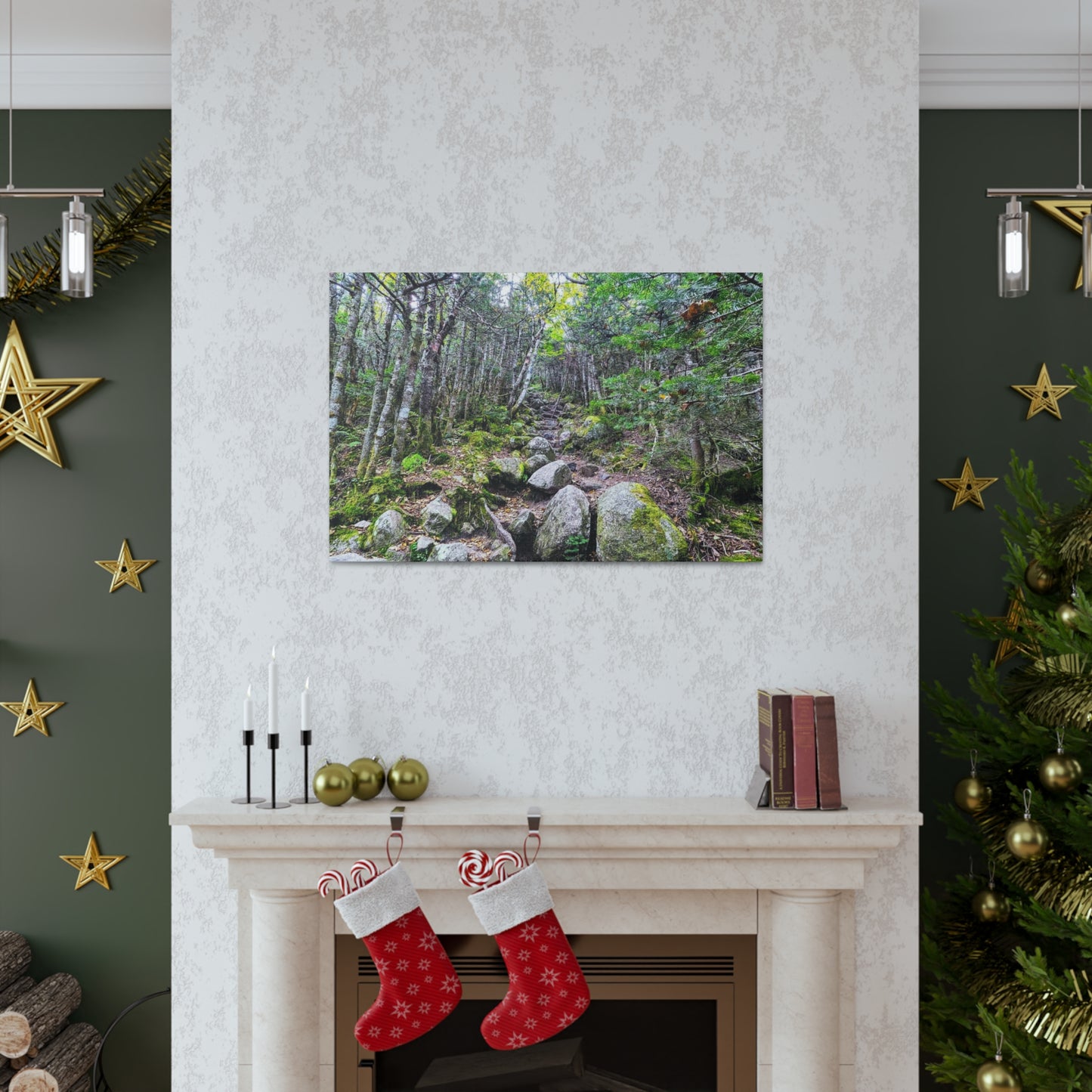 Kinsman Ridge Trail Canvas Art Print