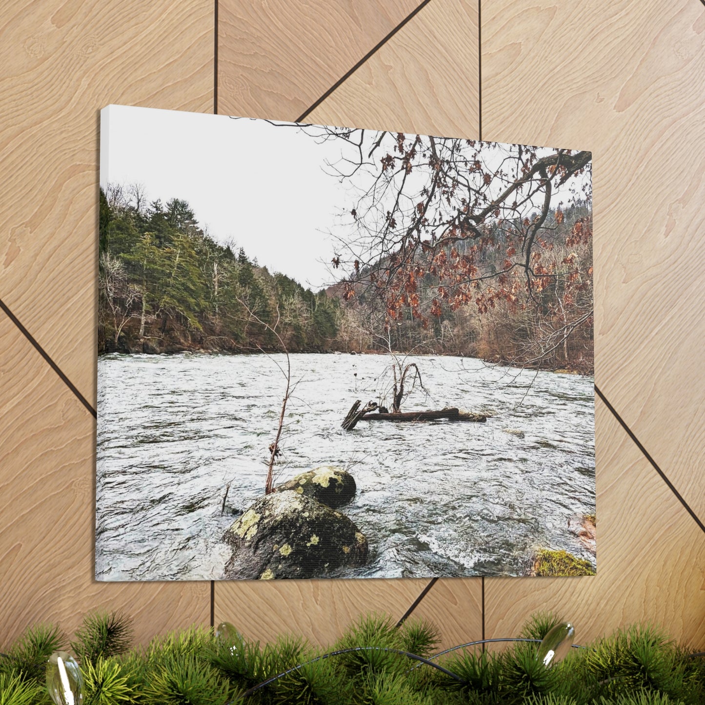 Houstatonic and Tenmile River Canvas Art Print