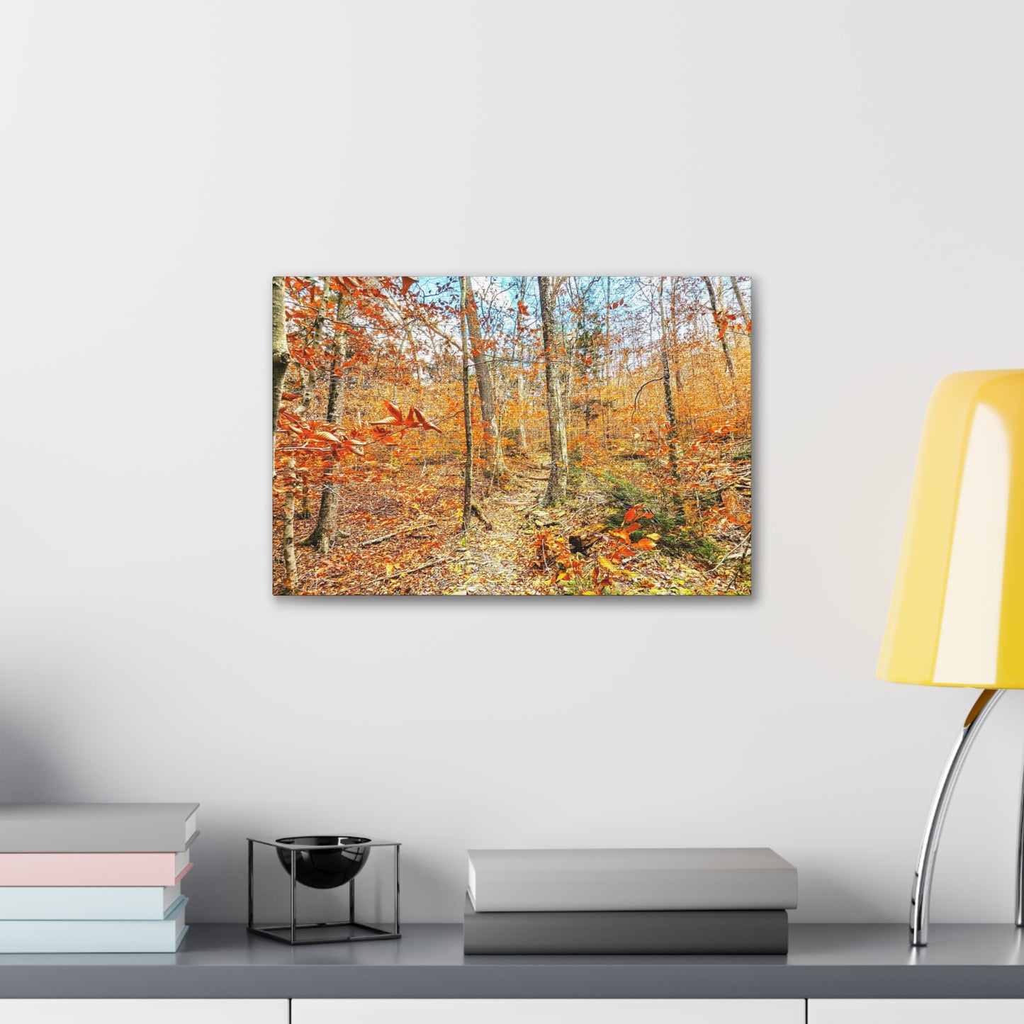 Appalachian Trail Fall Canvas Art Print