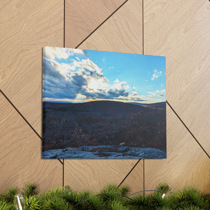 Bear Mountain Sunset Canvas Art Print