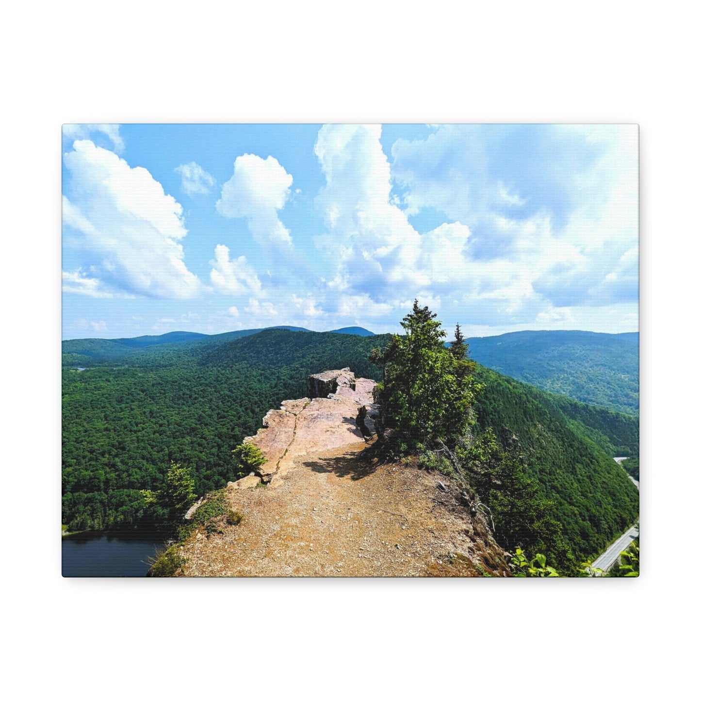 Table Rock Canvas Art Print